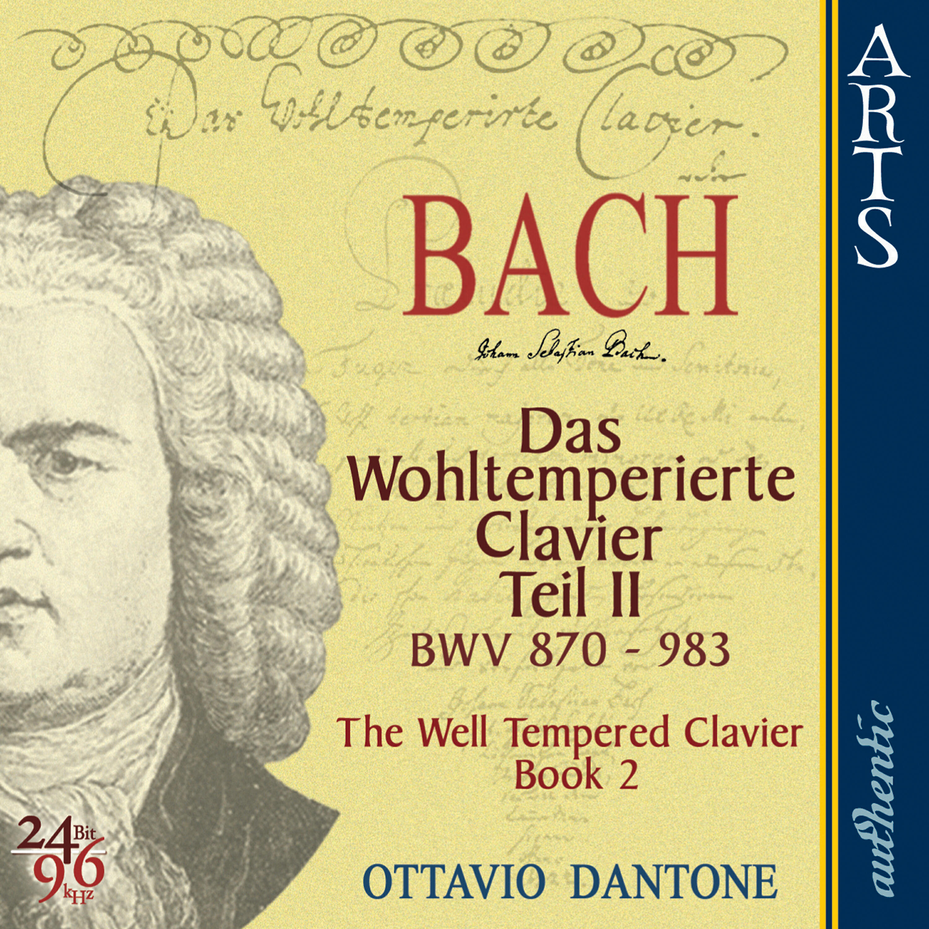 Релиз Bach: The Well-Tempered Clavier, Book 2 - BWV 870-893