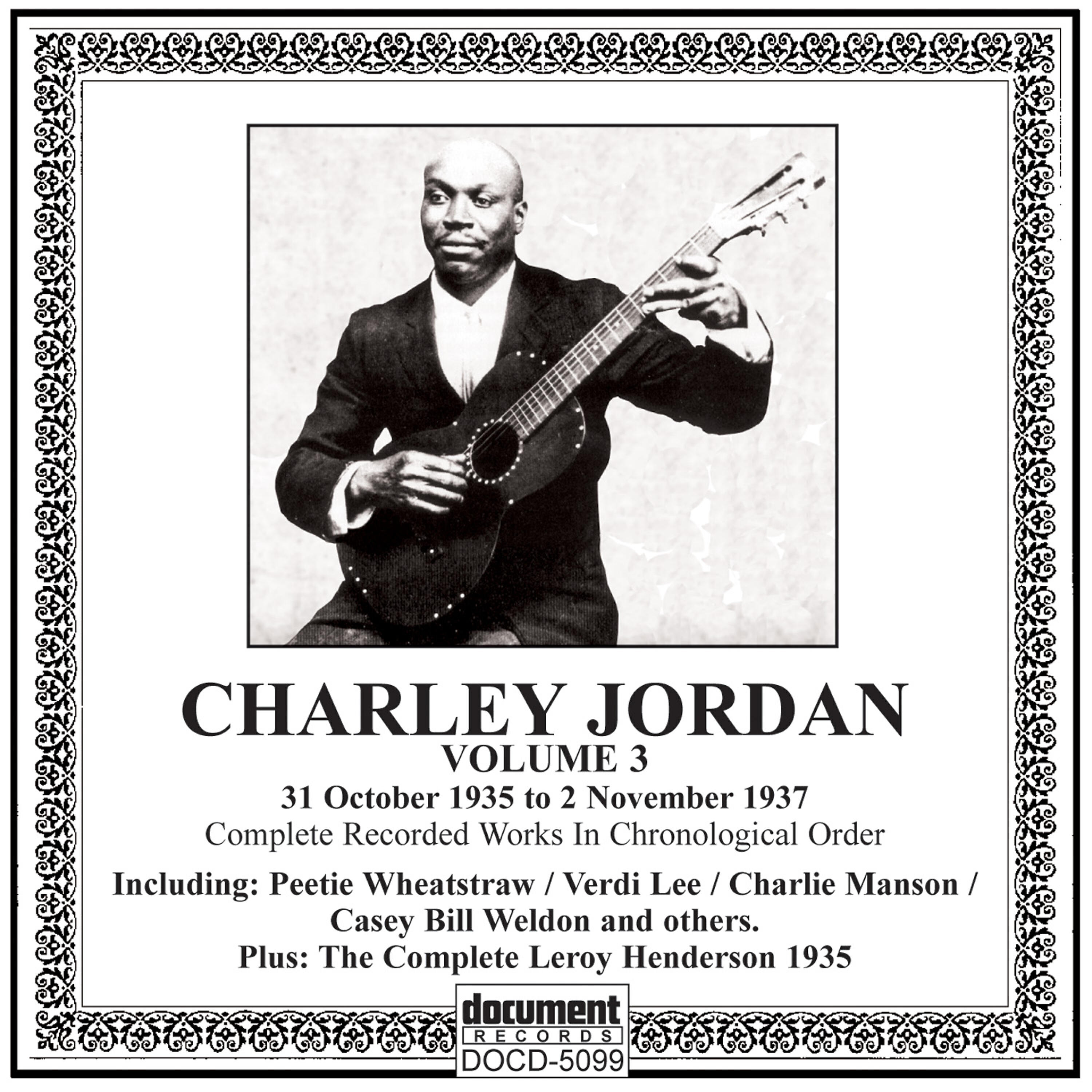 Релиз Charley Jordan, Vol. 3 (1935 - 1937)