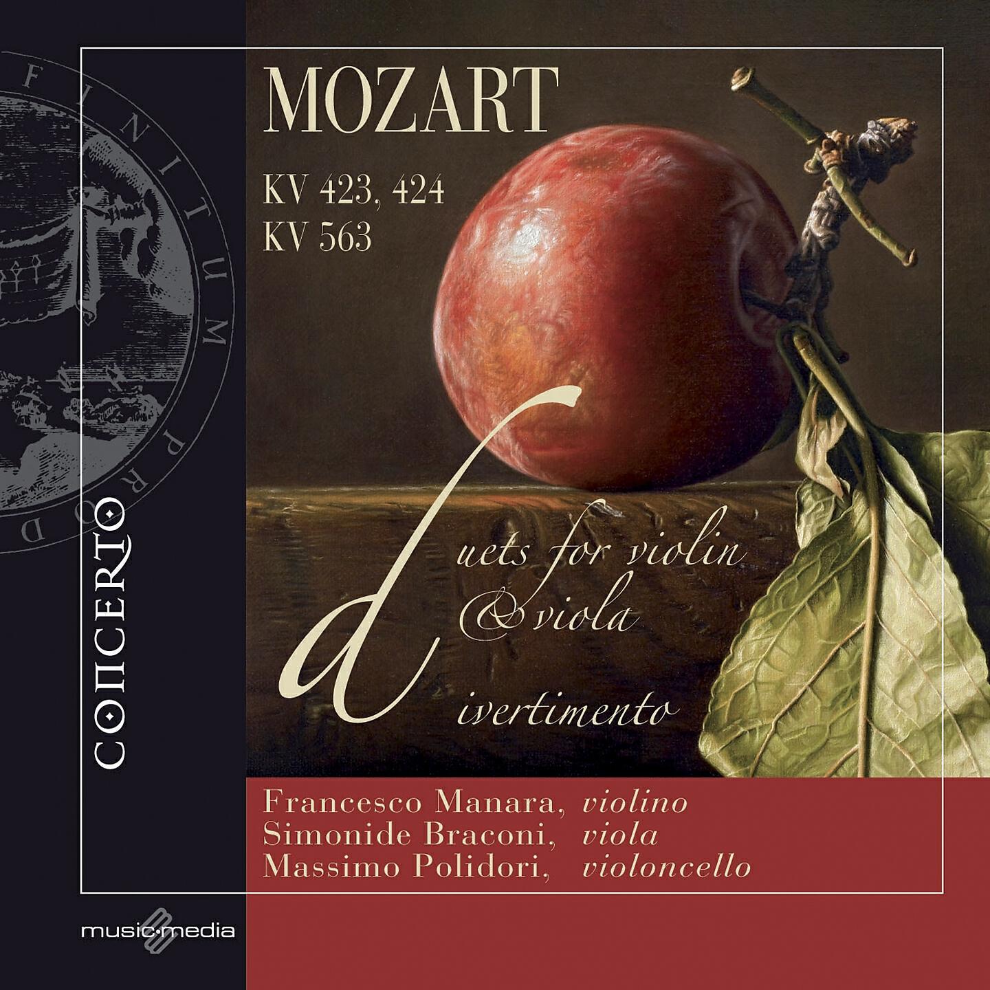 Релиз Mozart: duetti per violino e viola - divertimento