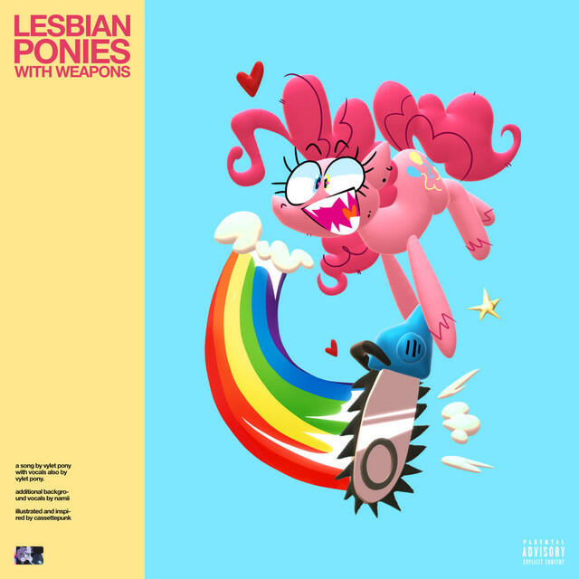 Релиз LESBIAN PONIES WITH WEAPONS