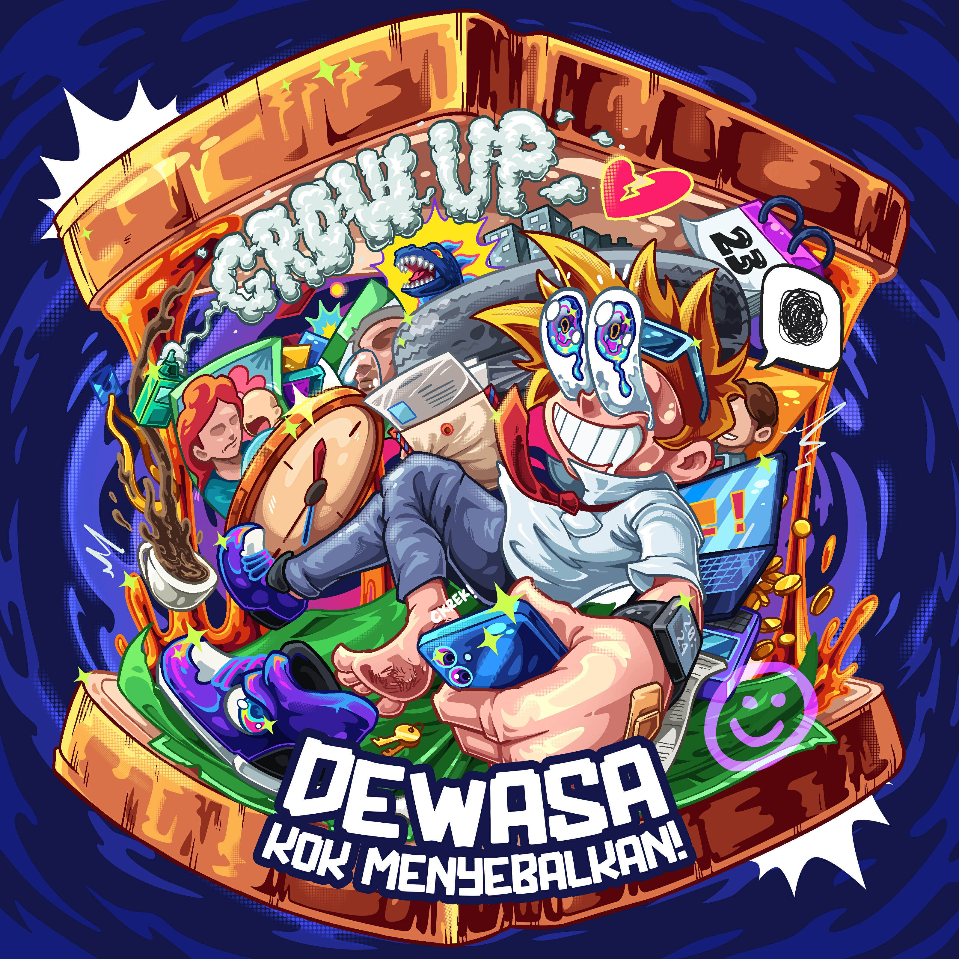 Релиз DEWASA KOK MENYEBALKAN! (feat. Summerlane)