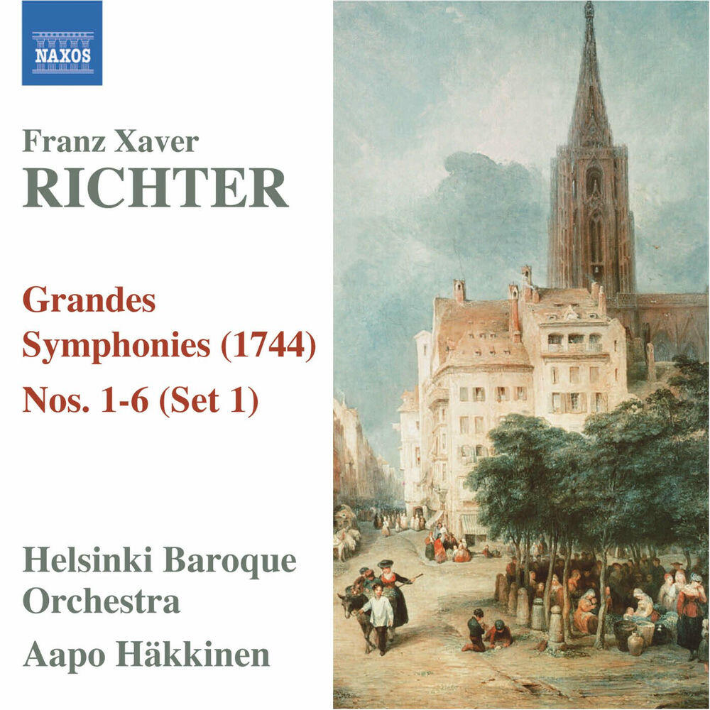 Релиз Richter, F.X.: Grandes Symphonies (1744), Nos. 1-6 (Set 1)