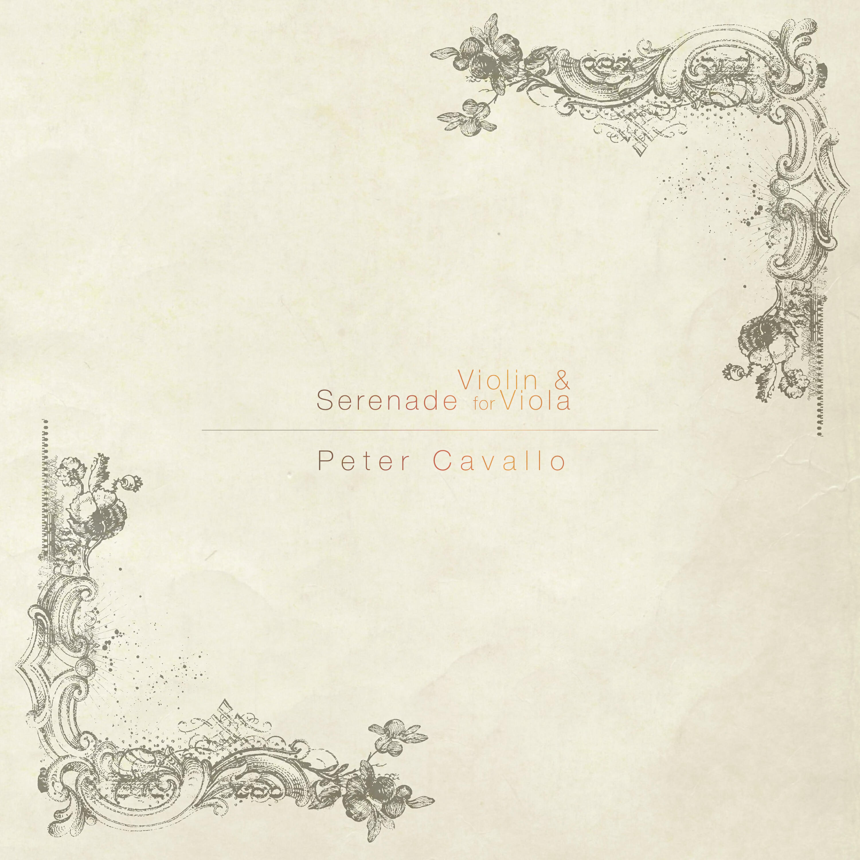 Релиз Serenade for Violin and Viola