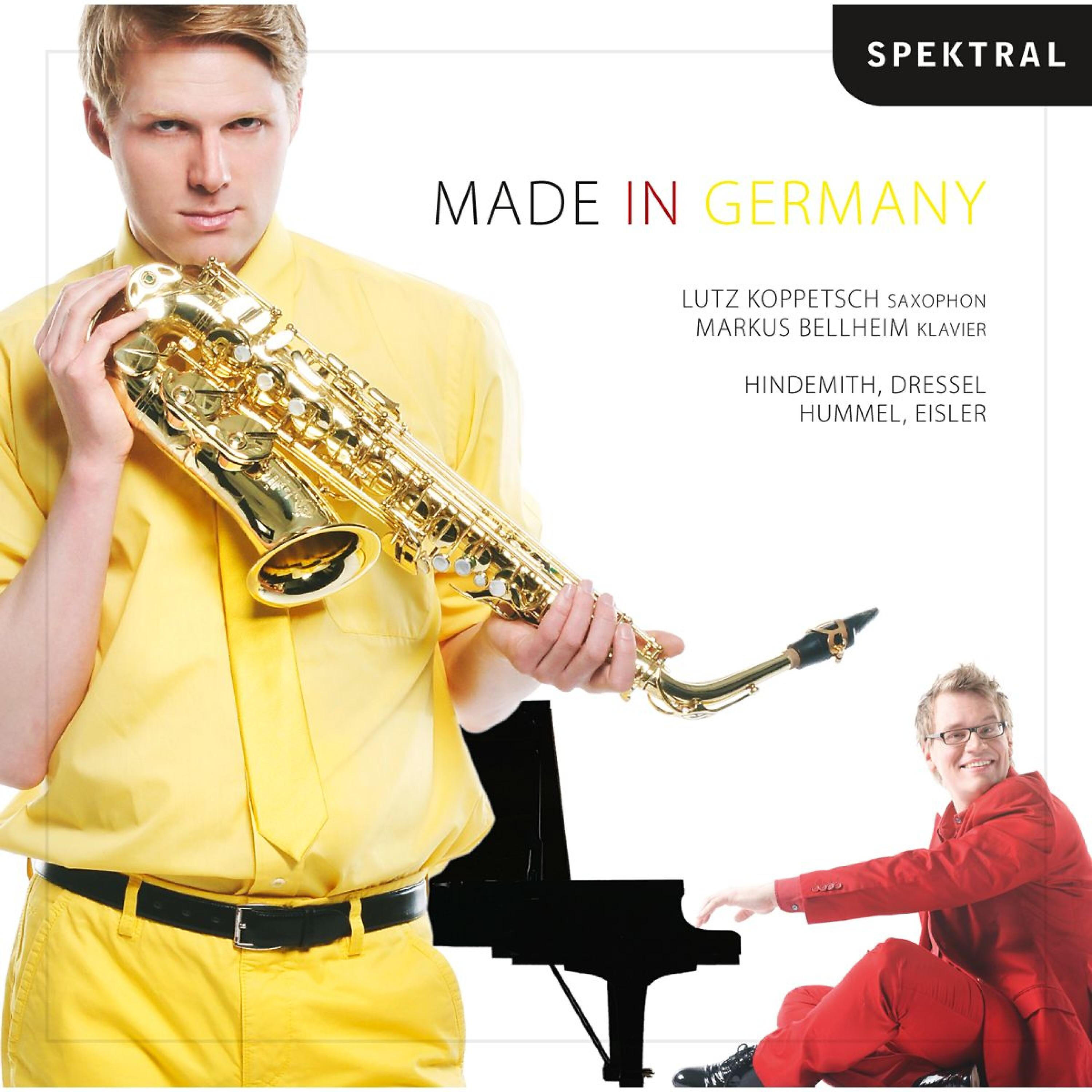 Релиз Hindemith, Hummel, Dressel & Eisler: Made in Germany