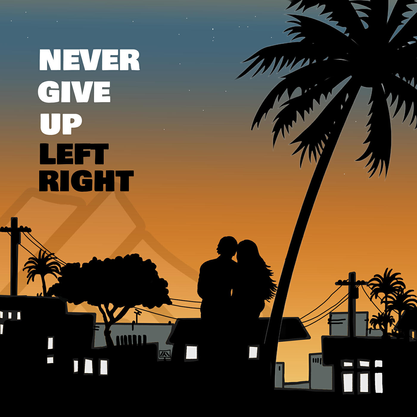 Релиз Never Give up (Left Right)