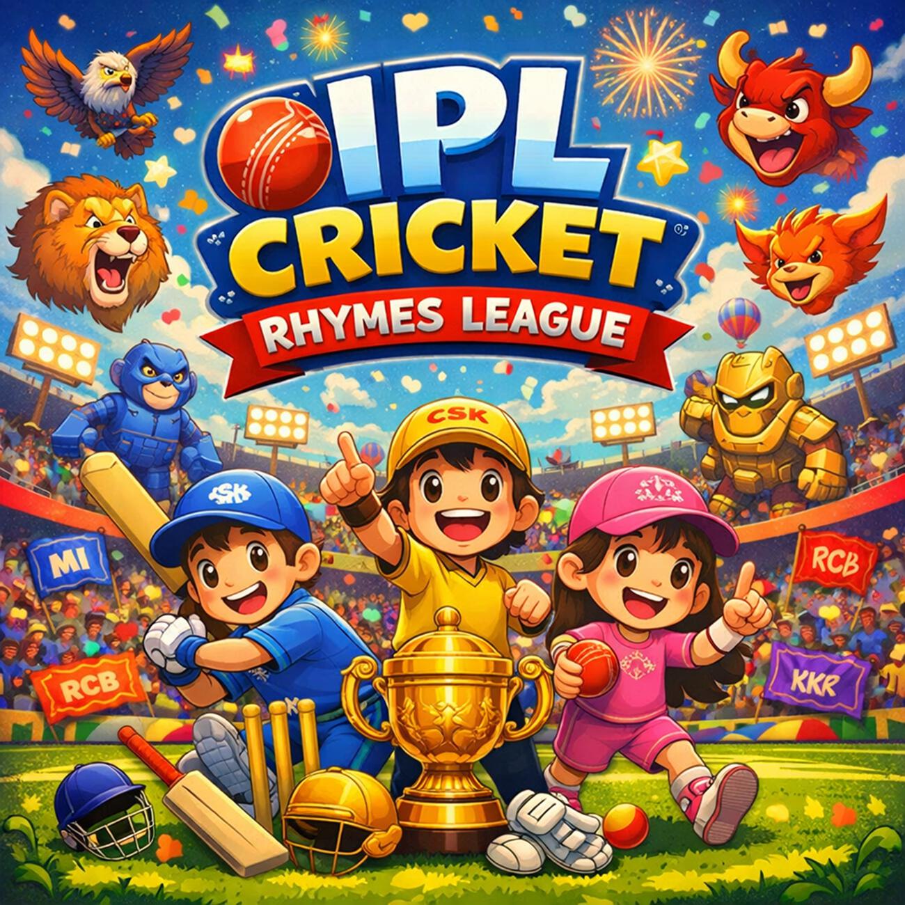 Релиз IPL CRICKET RHYMES LEAGUE