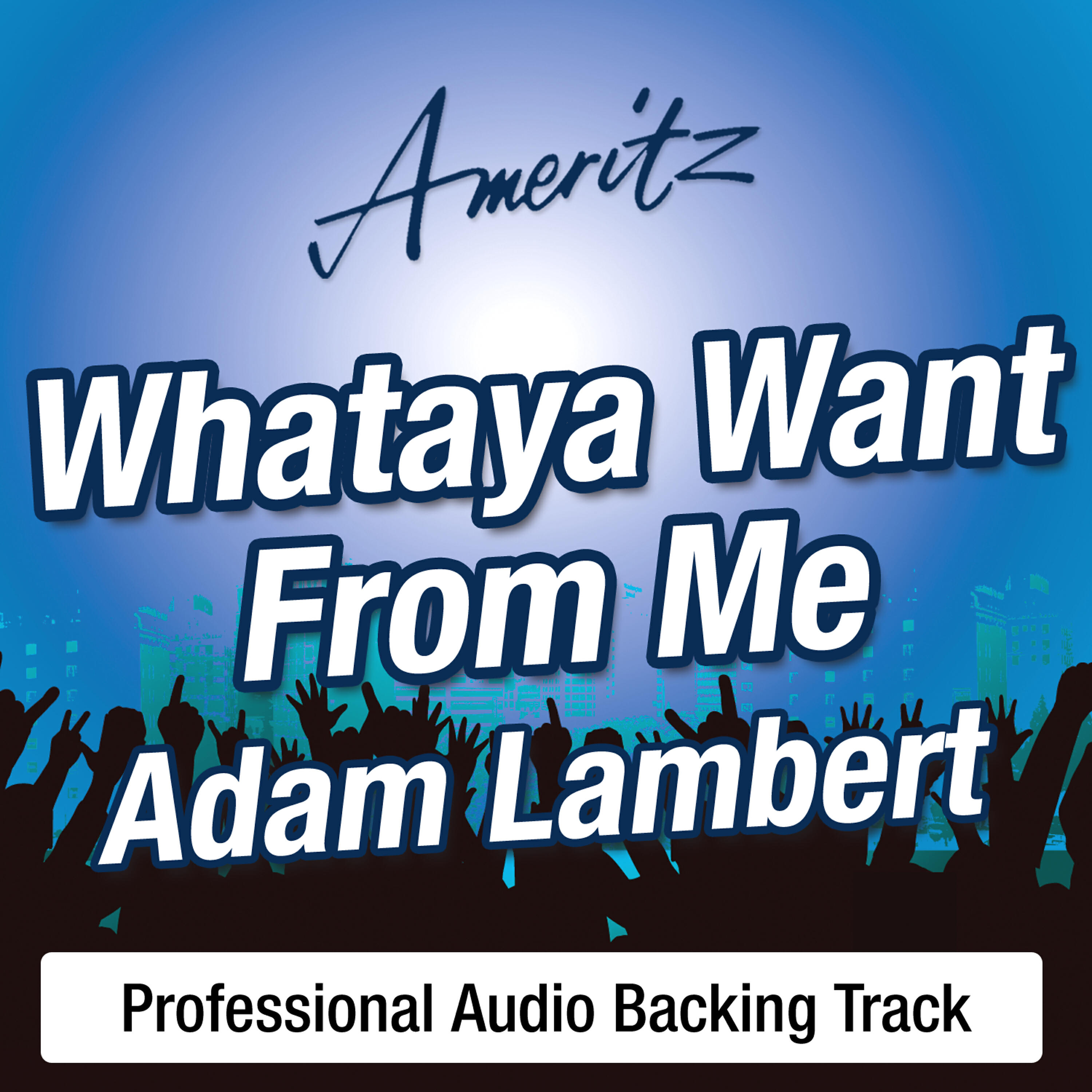Релиз Whataya Want From Me – Karaoke Version