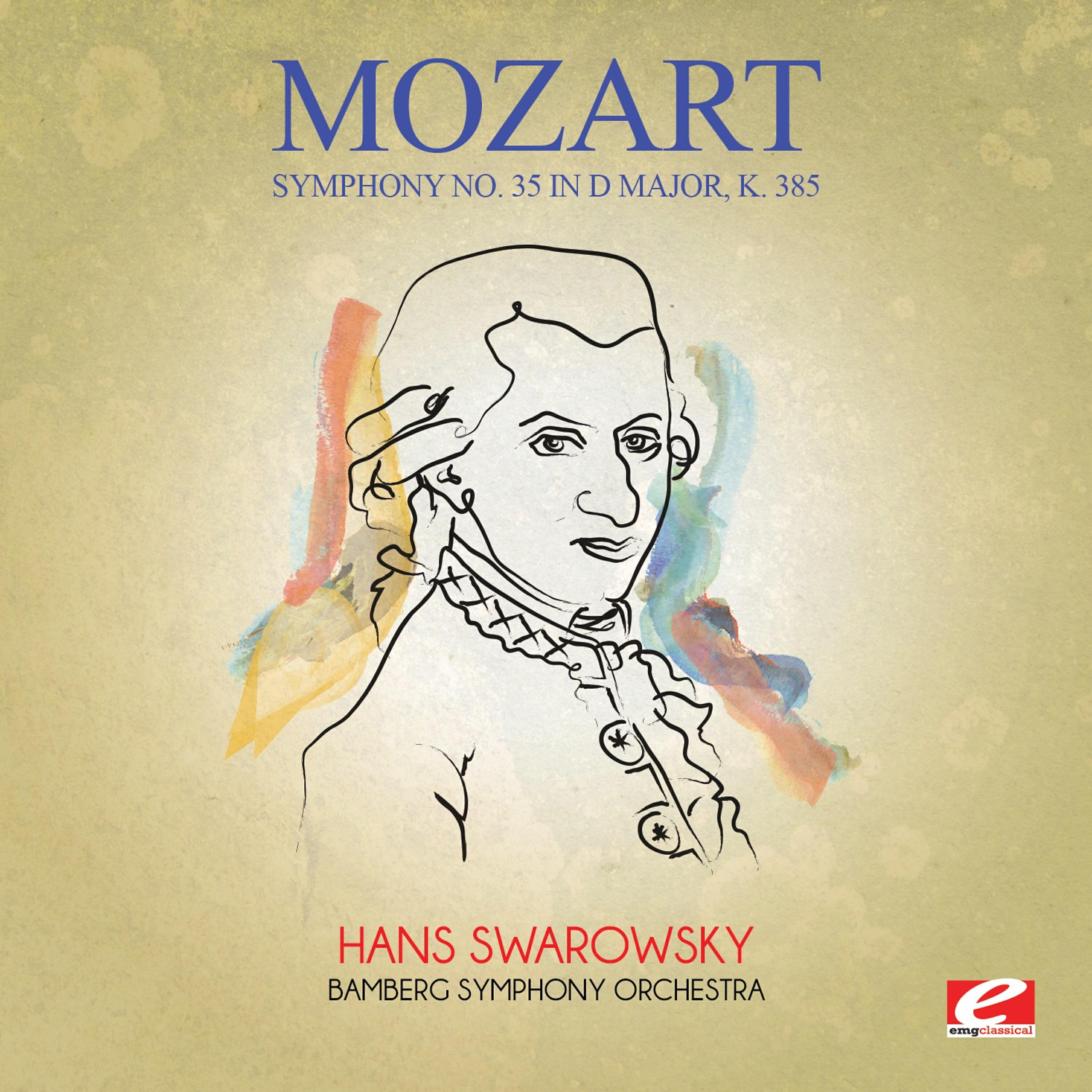 Релиз Mozart: Symphony No. 35 in D Major, K. 385 (Digitally Remastered)