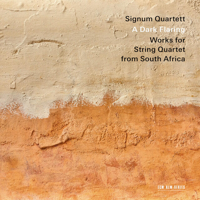 Постер альбома A Dark Flaring: Works for String Quartet from South Africa