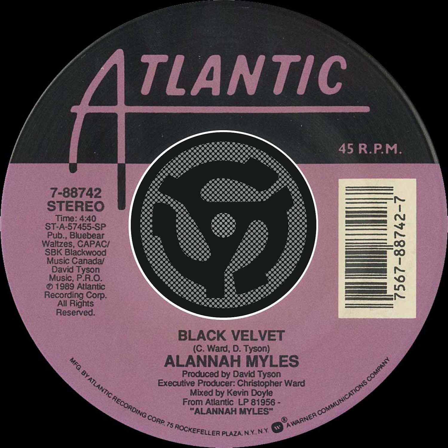 Постер альбома Black Velvet / If You Want To