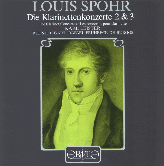 Постер альбома Spohr: Clarinet Concertos Nos. 2 & 3