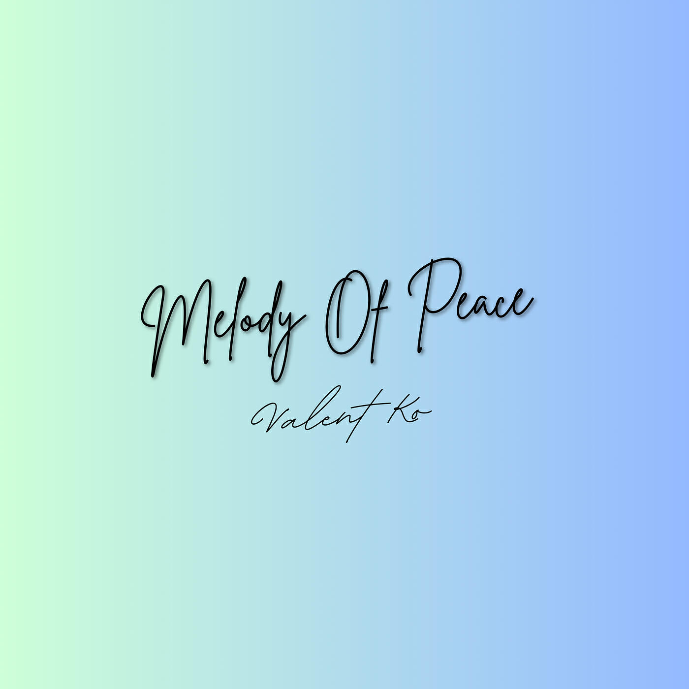 Релиз Melody of Peace (Guitar Version)