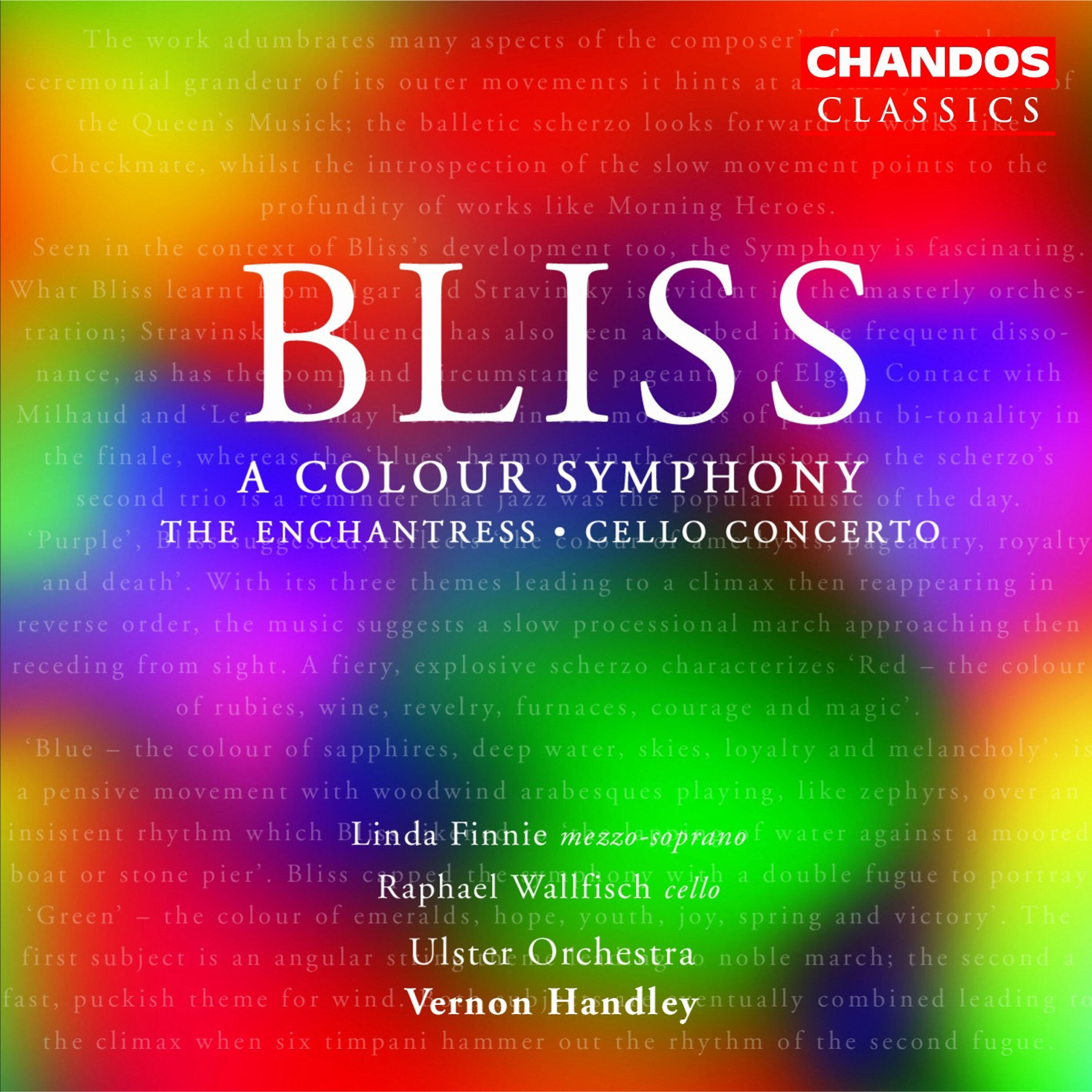 Релиз Bliss: A Colour Symphony, The Enchantress & Cello Concerto