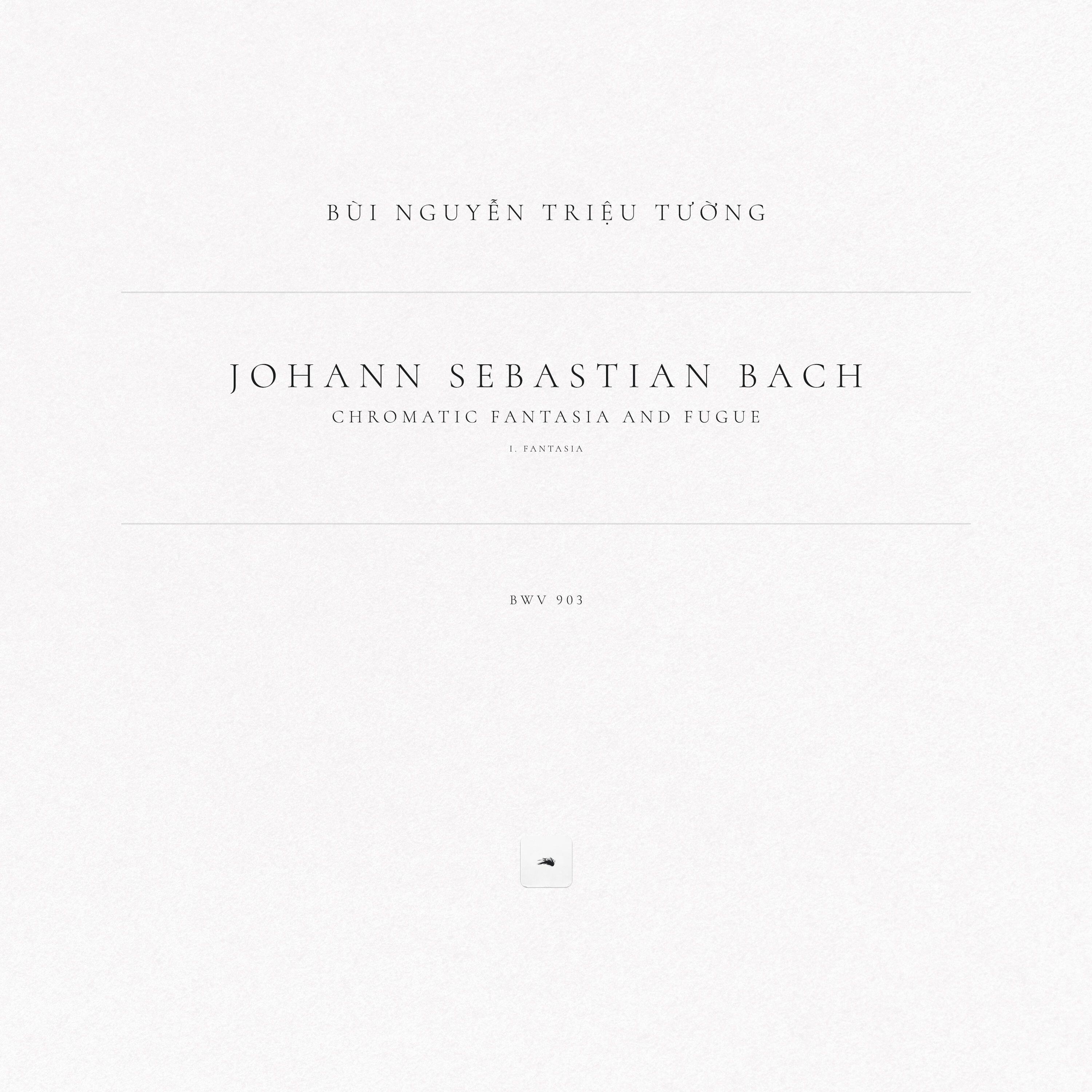 Релиз Chromatic Fantasia and Fugue, BWV 903: I. Fantasia