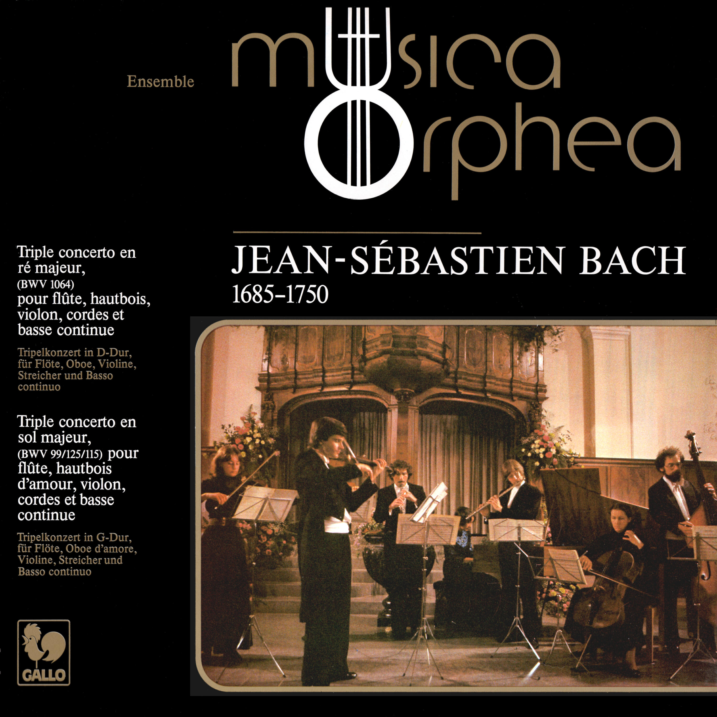 Релиз Bach: Triple Concerto, BWV 1064R - Triple Concerto in G Major, BWV 99/125/115