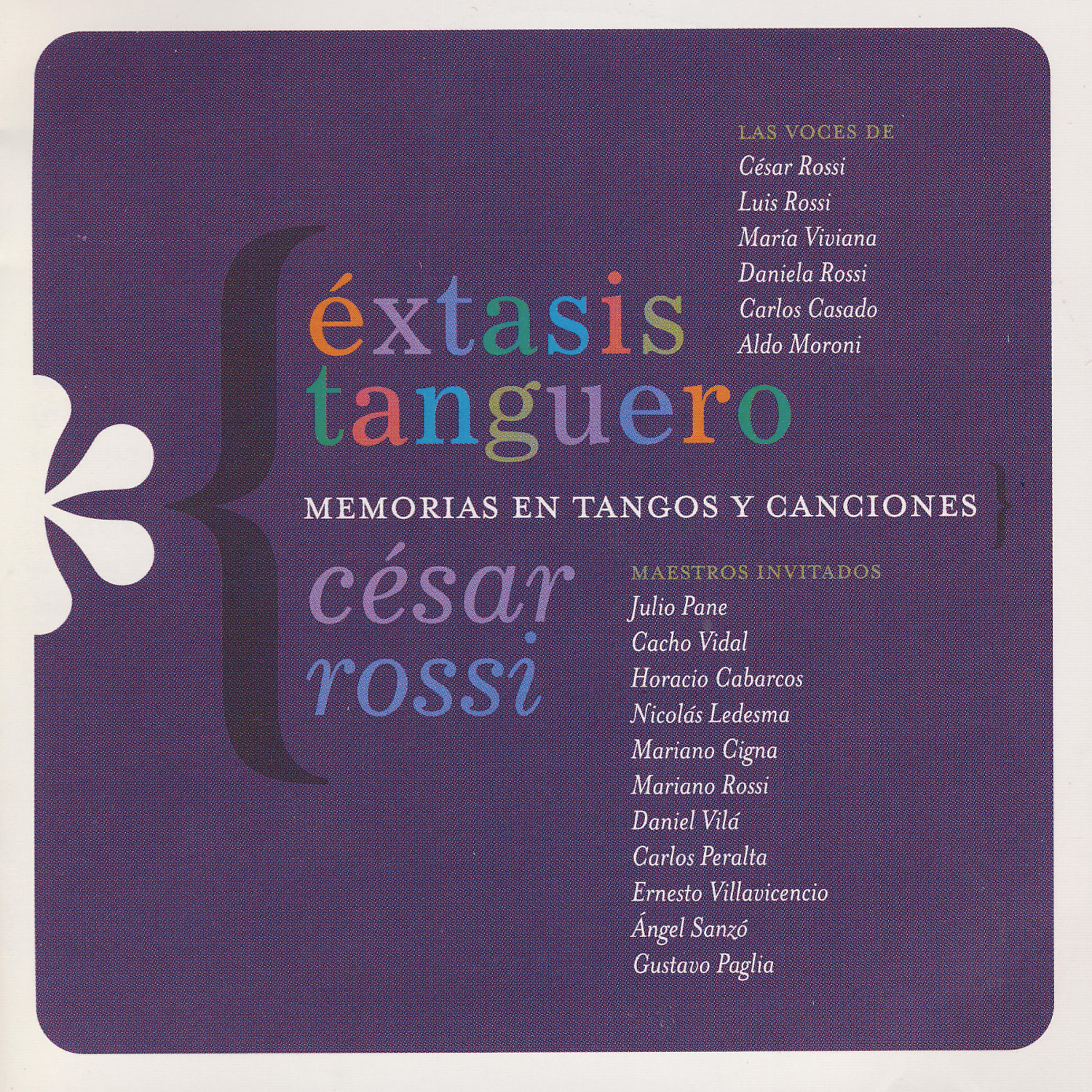 Релиз Éxtasis Tanguero: Memorias En Tangos Y Canciones