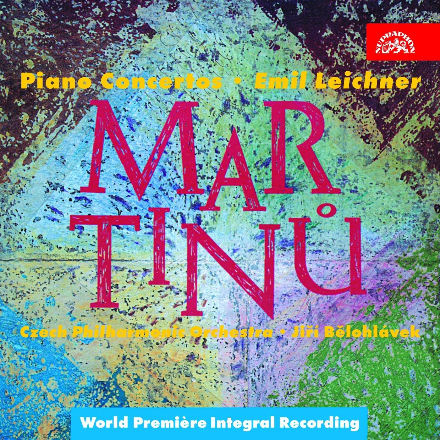 Релиз Martinů: Piano Concertos Nos. 1 - 5 & Concertino for Piano and Orchestra