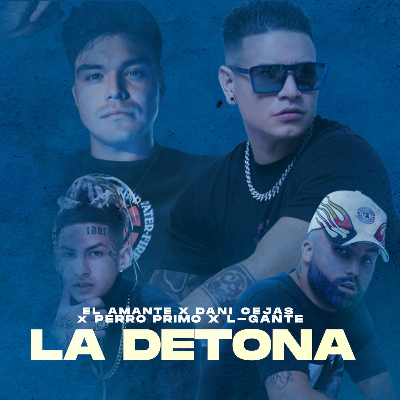 Скачать песню Dani Cejas, El Amante, Perro Primo, L-Gante - La Detona бесплатно в MP3 для Android и iOS