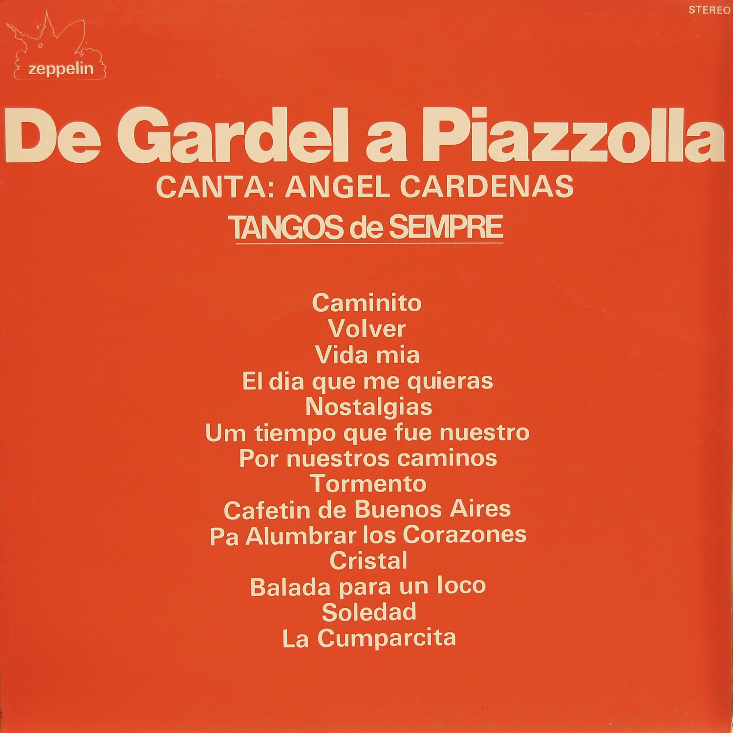 Релиз De Gardel a Piazzolla
