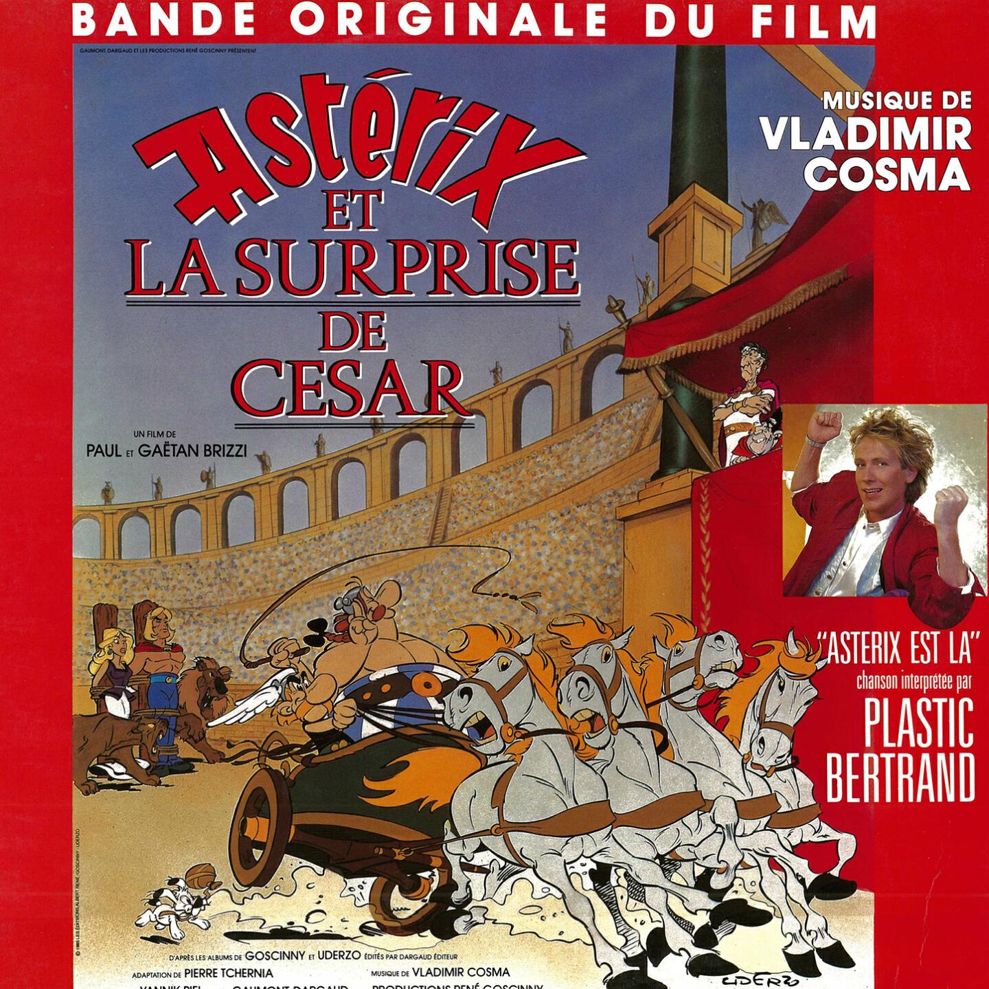 Релиз Astérix et la surprise de César (Bande Originale du film d'animation de Paul & Gaëtan Brizzi)