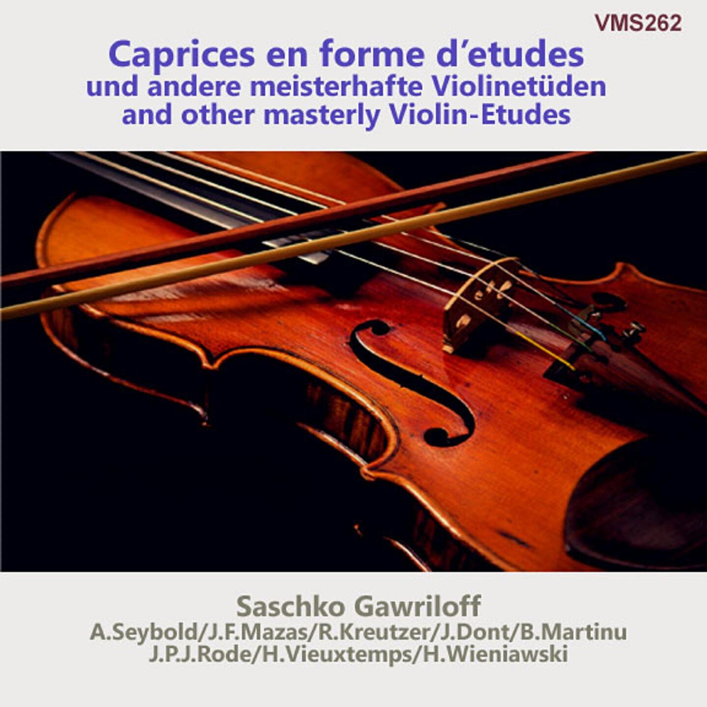 Релиз Caprices en forme d'etudes