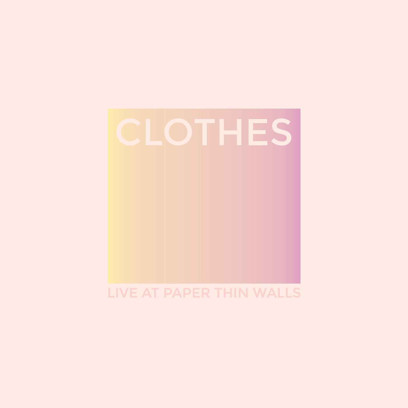 Релиз Live at Paper Thin Walls