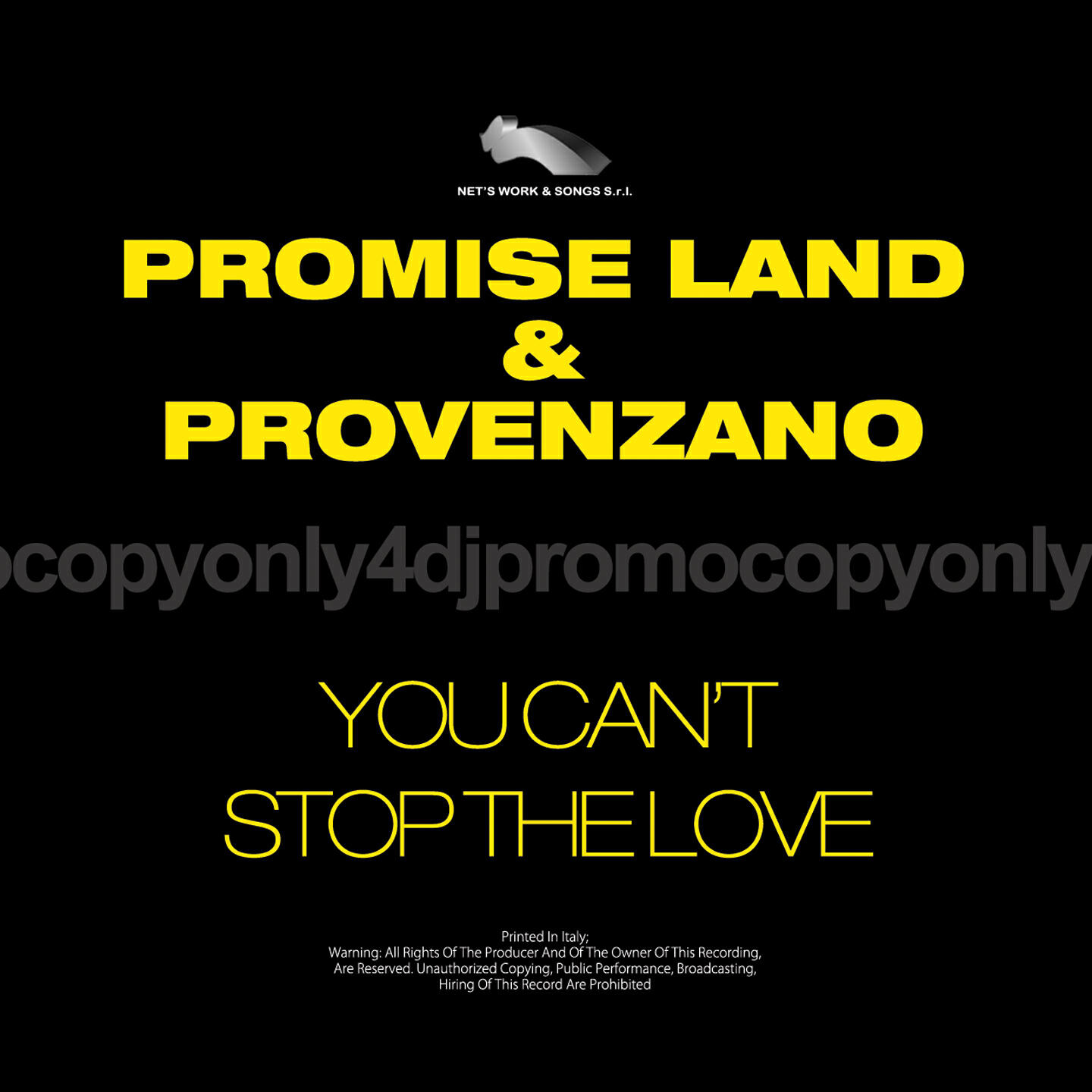 Релиз You Can't Stop the Love