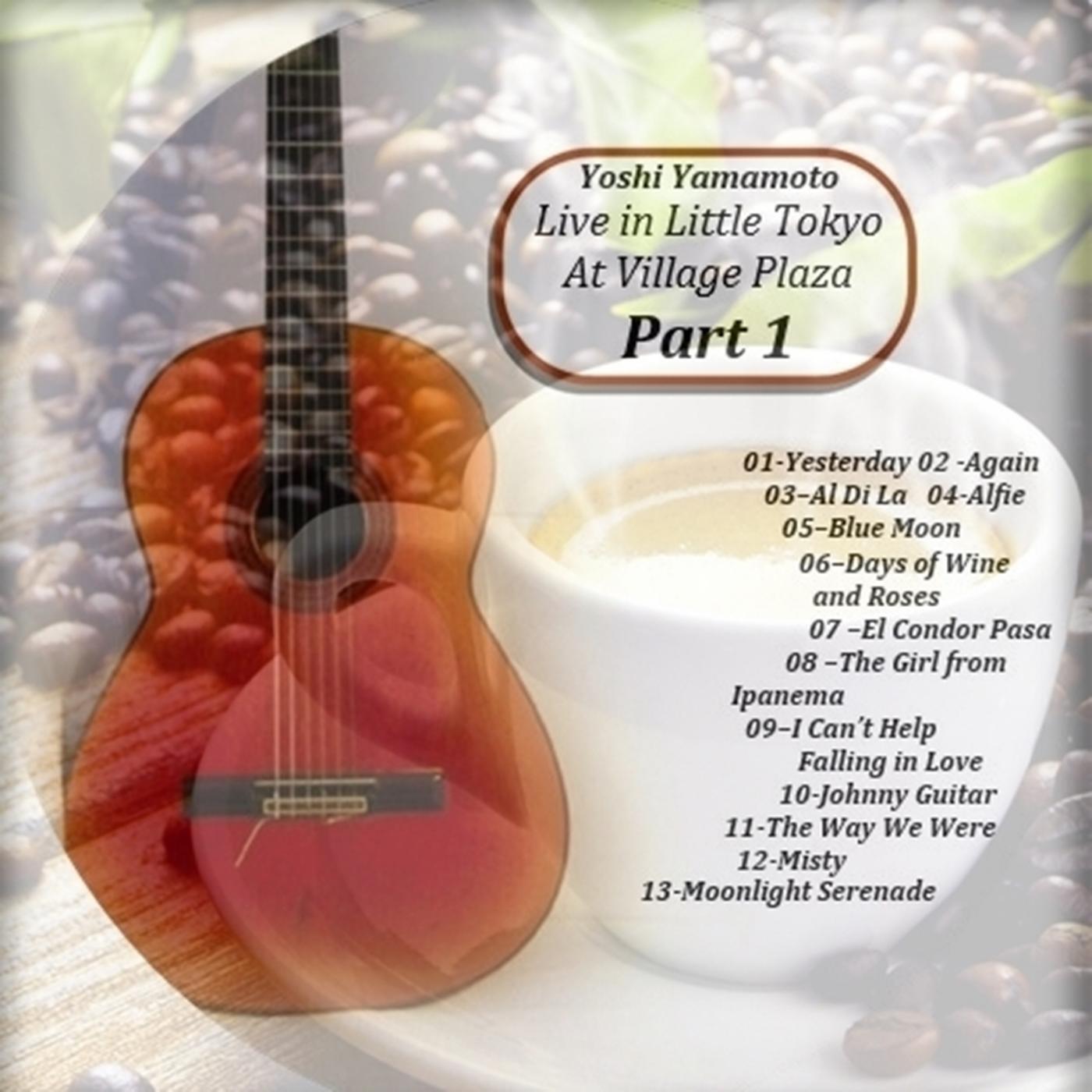Релиз Cafe Ginza-Usa in Little Tokyo: Popular Solo Guitar, Pt. 1 (Live)