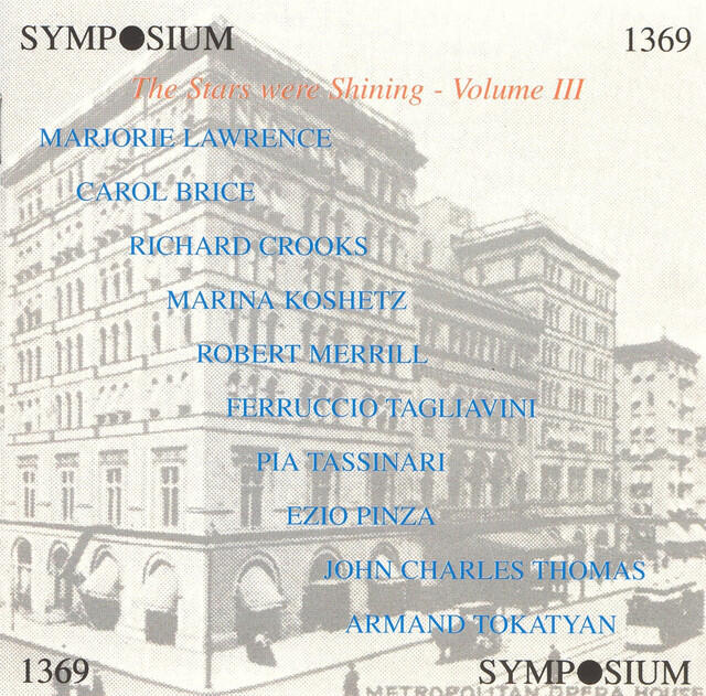 Релиз The Stars were Shining, Vol. 3 (1940-1948)
