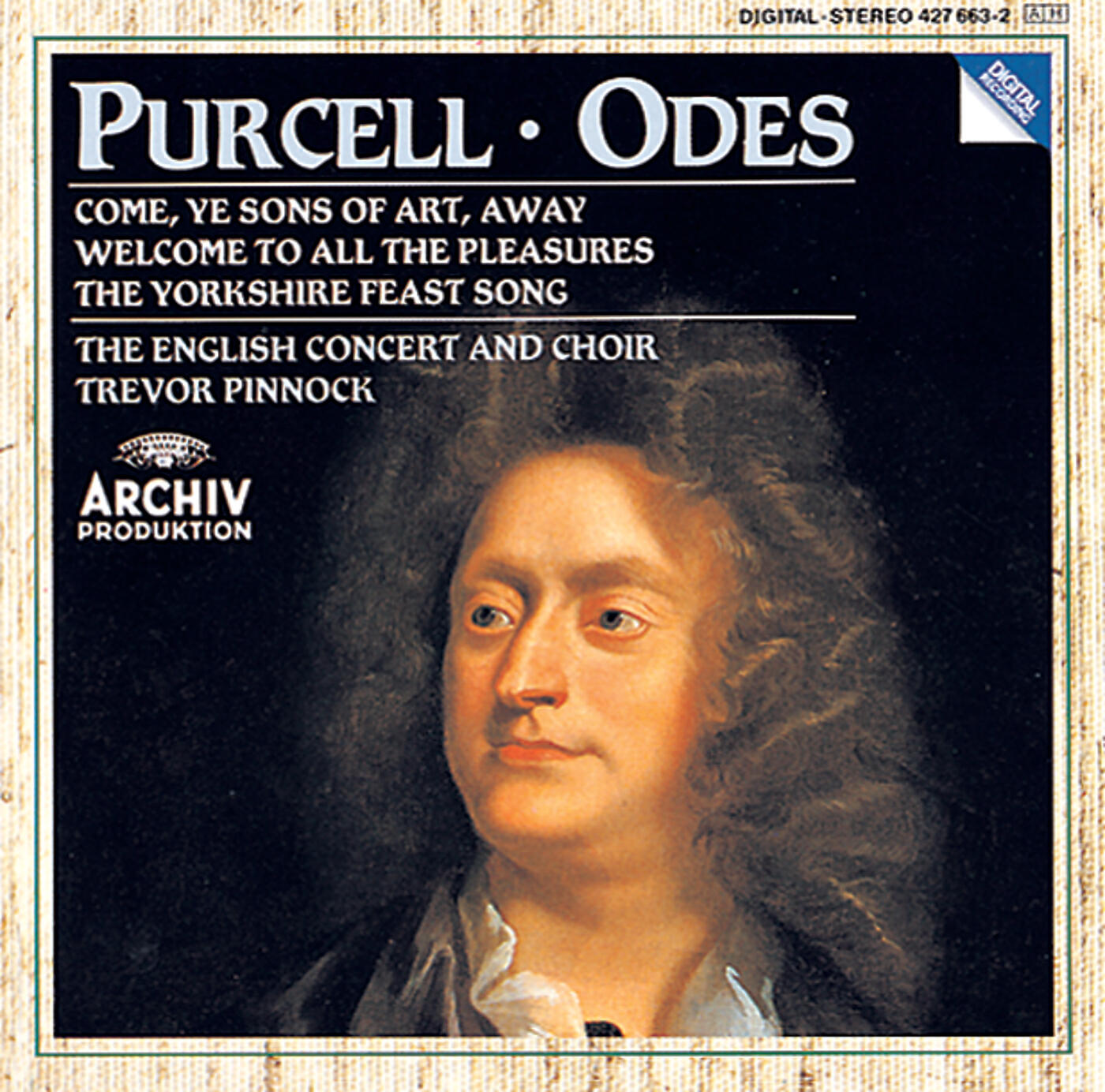 Релиз Purcell: Odes "Come, ye sons"; " Welcome to all";  "Of old, when heroes"