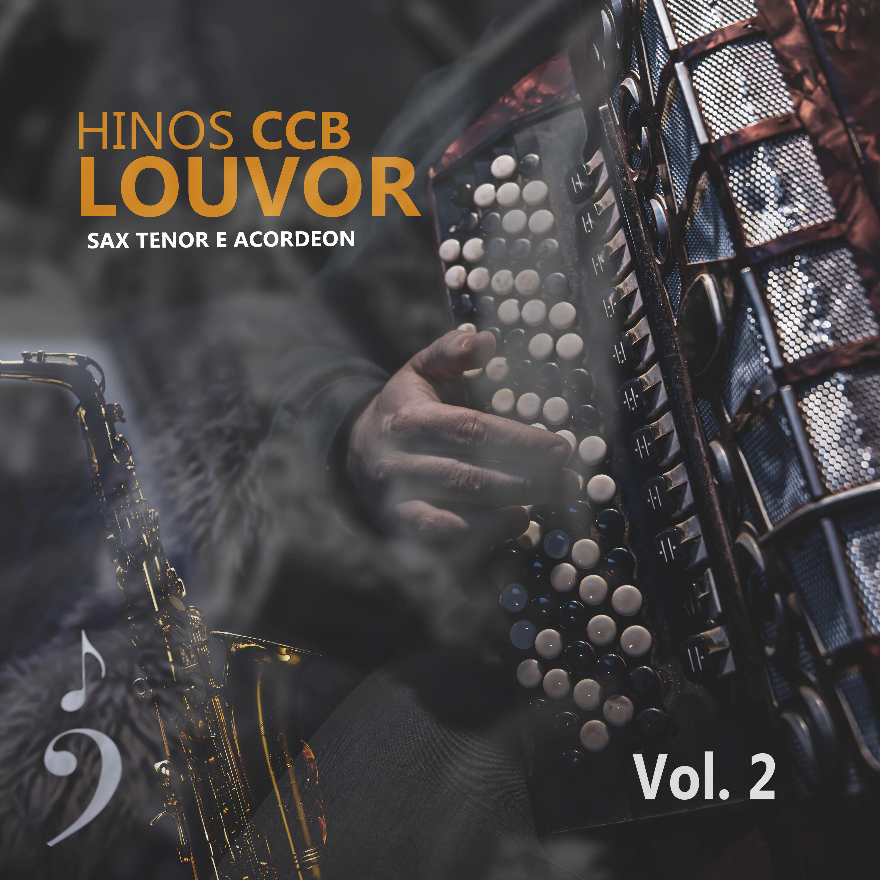 Релиз Hinos Ccb de Louvor Sax Tenor e Acordeon, Vol. 2