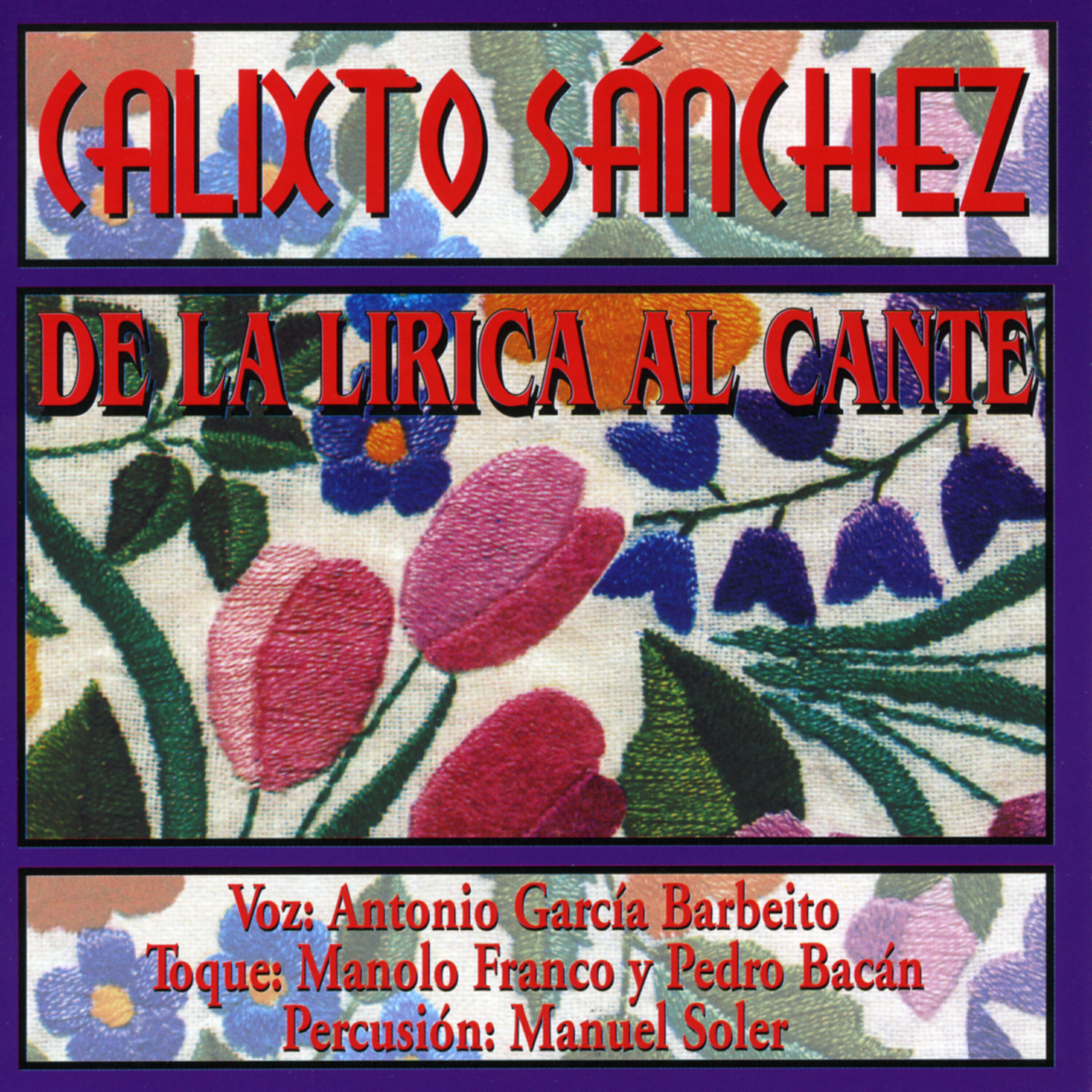 Релиз De la Lírica al Cante