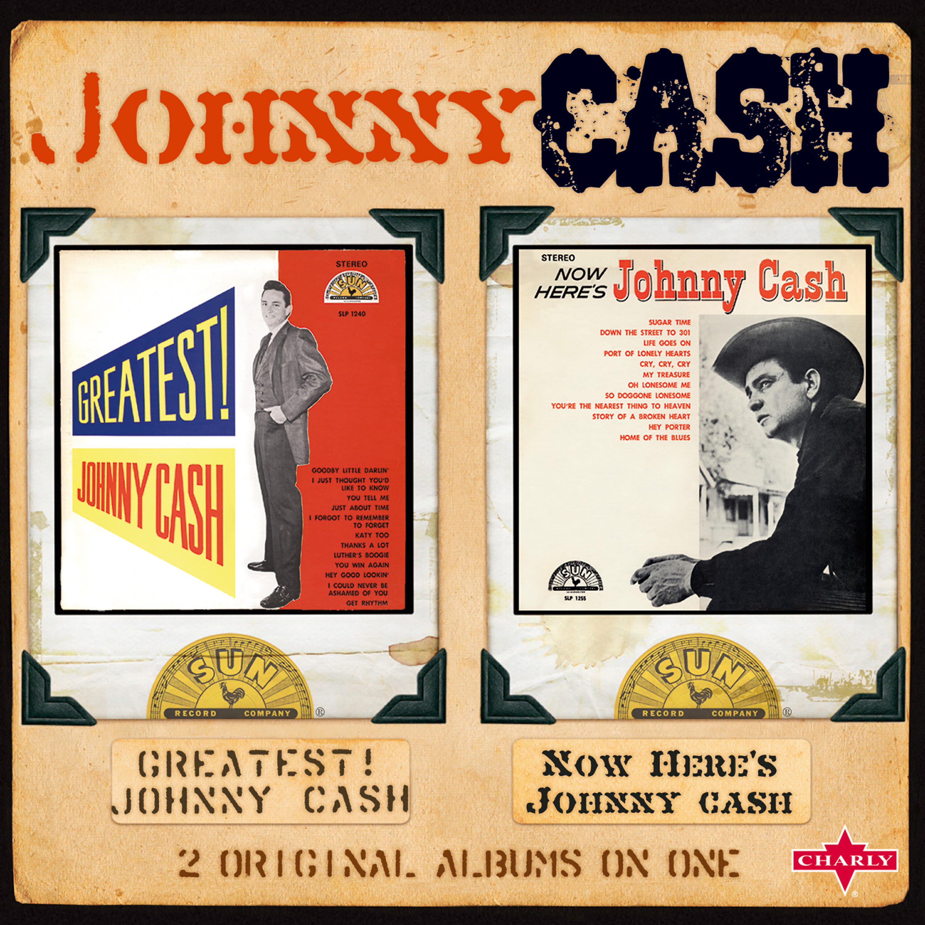 Релиз Greatest! Johnny Cash / Now Here's Johnny Cash