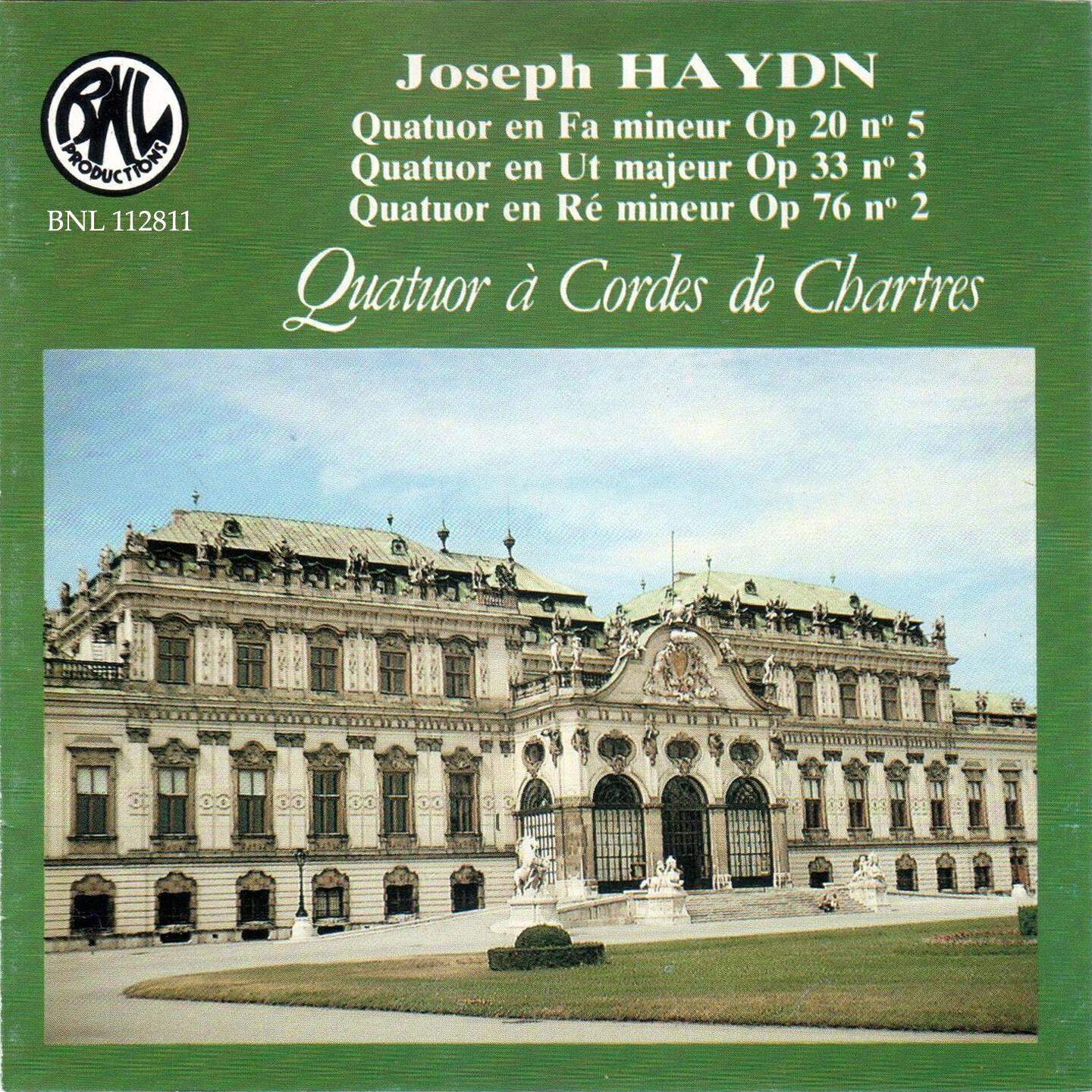Релиз Haydn: Quatuors à cordes