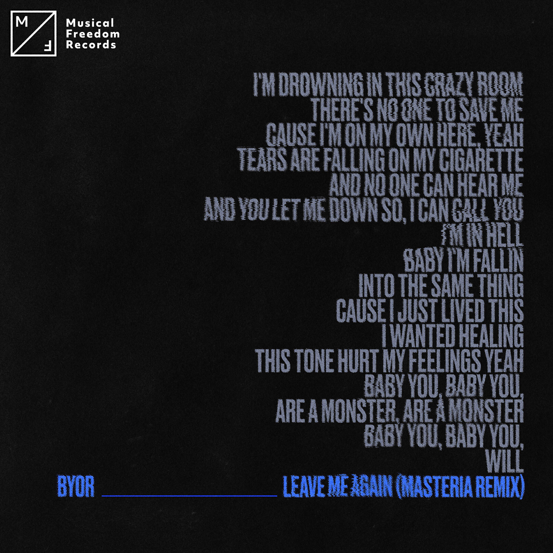 Релиз Leave Me Again (MASTERIA Remix)