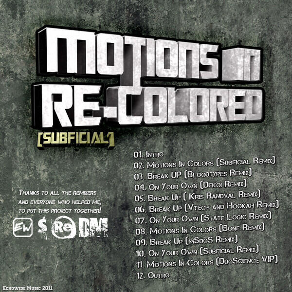 Релиз Motions in Re-Colored