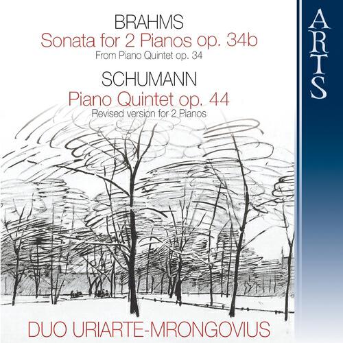 Релиз Brahms & Schumann: Sonata for 2 Pianos in F Minor, Op. 34b & Piano Quintet in E-Flat Major, Op. 44