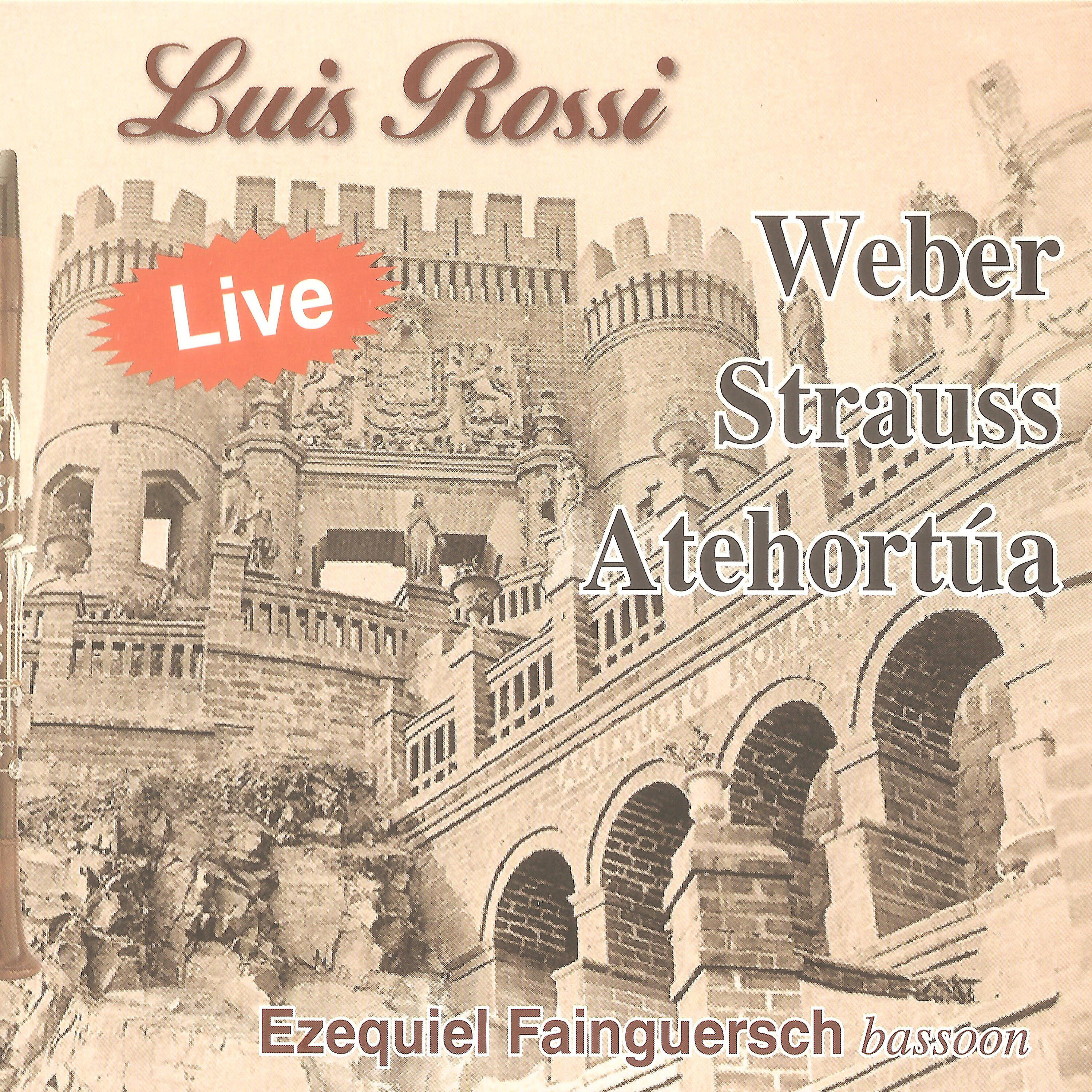 Релиз Weber, Strauss, Atehortua (Live)