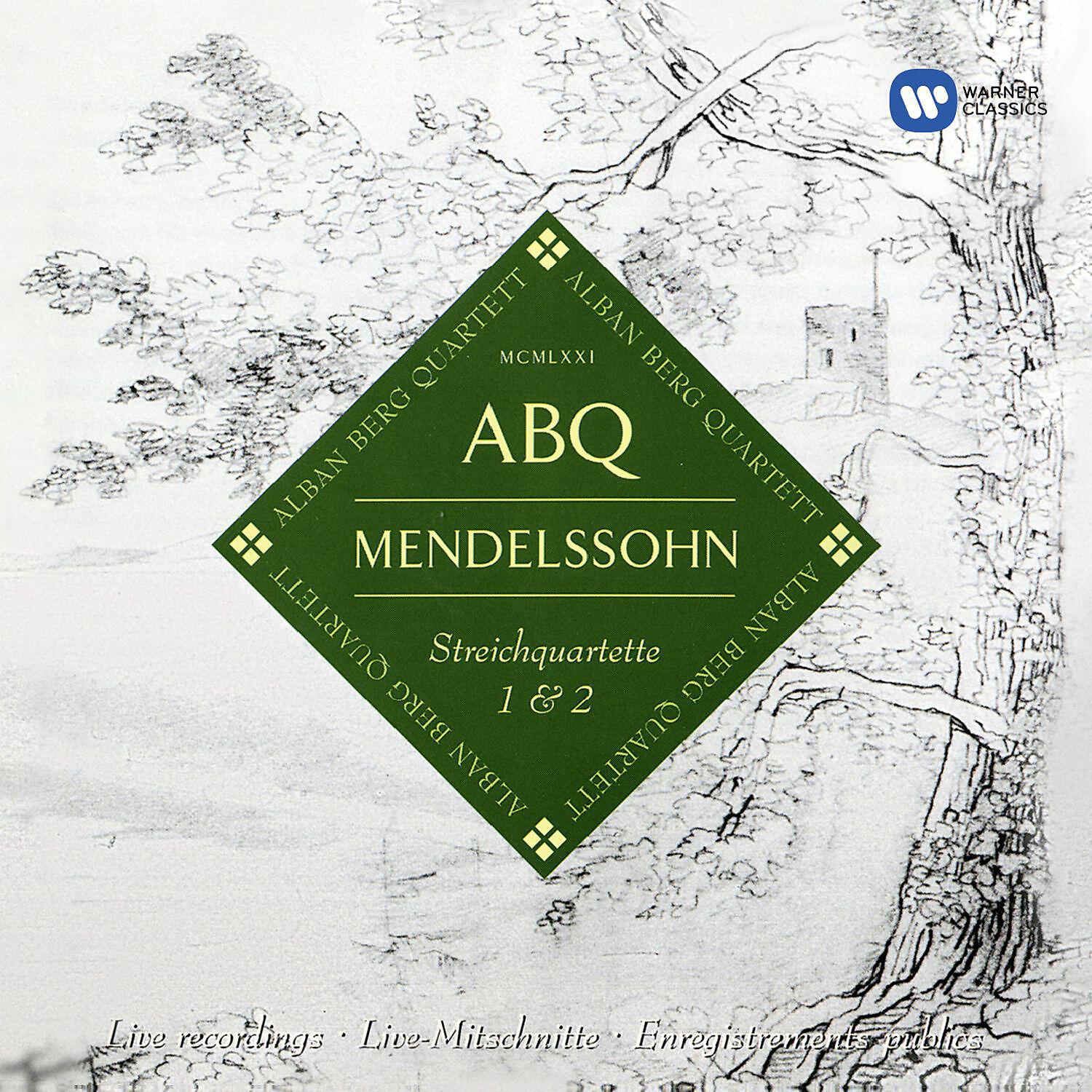 Релиз Mendelssohn: String Quartets, Op. 12 & Op. 13