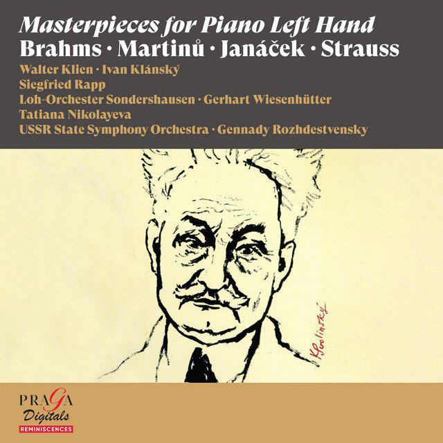 Релиз Masterpieces for Piano Left Hand [Brahms, Martinů, Janáček, Strauss]