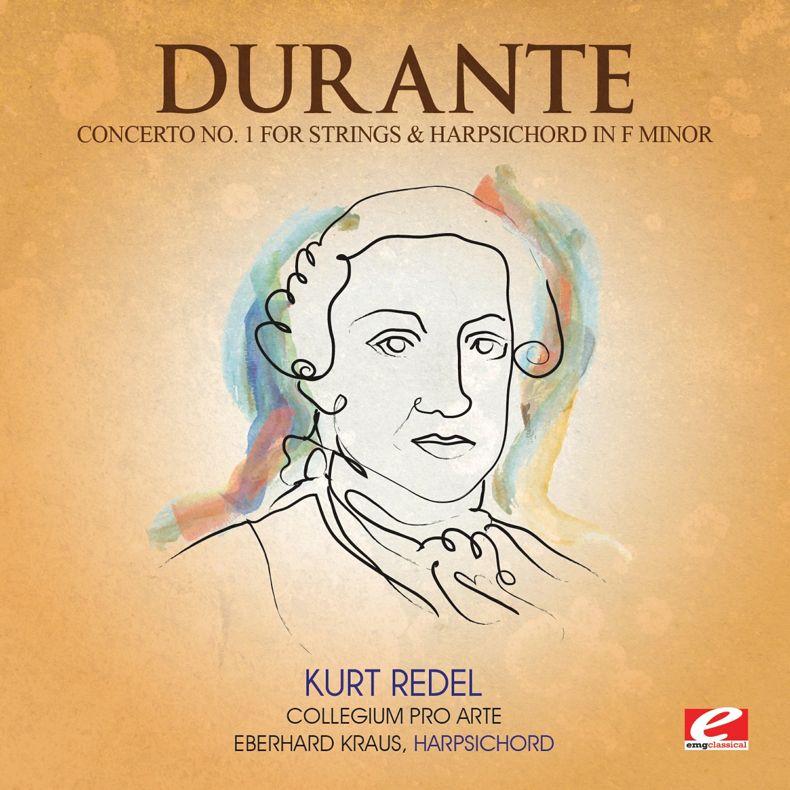 Релиз Durante: Concerto No. 1 for Strings and Harpsichord in F Minor (Digitally Remastered)