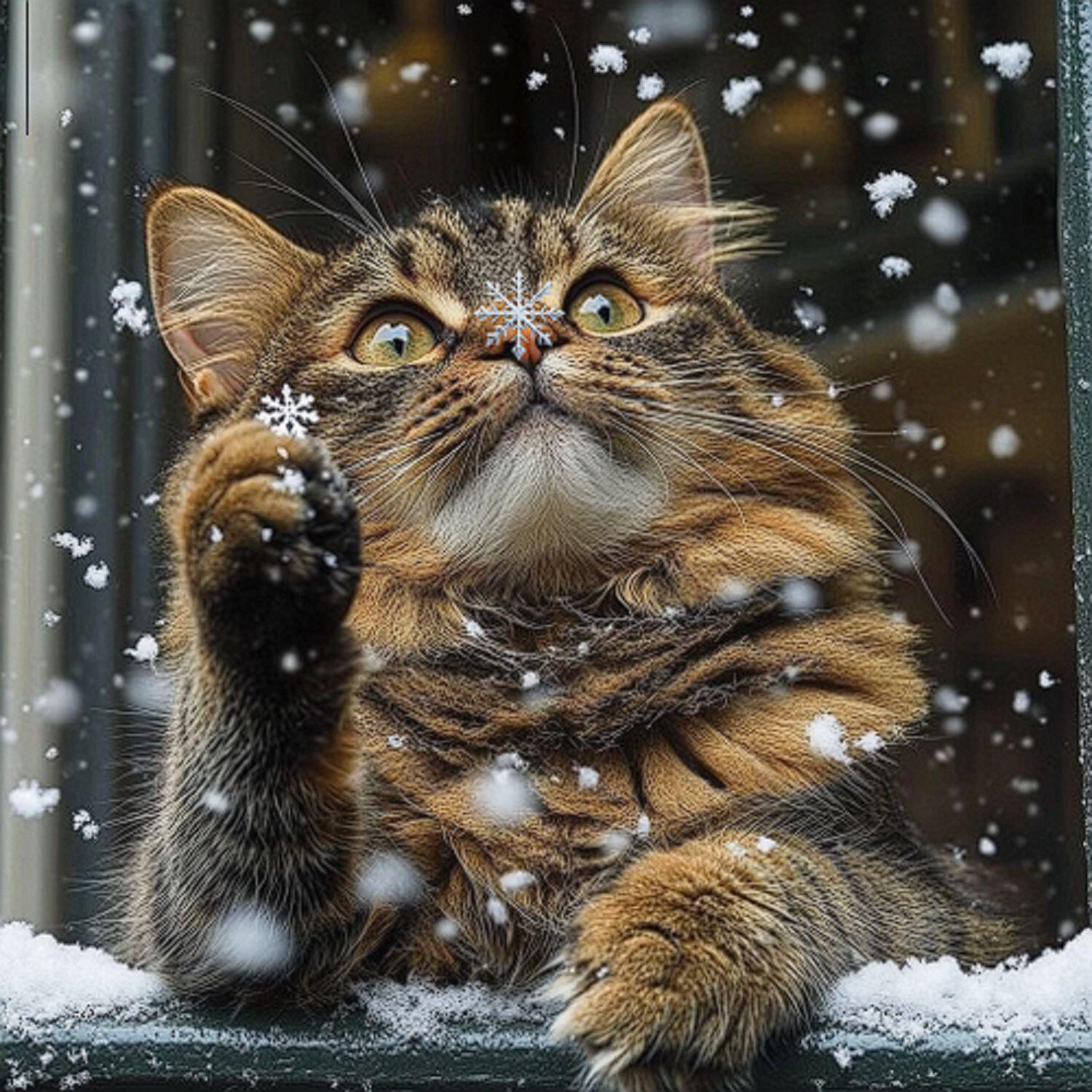 Релиз Зимний кот