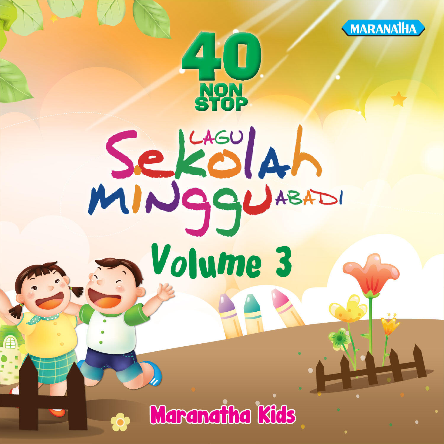 Релиз 40 Nonstop Lagu Sekolah Minggu Abadi ,Vol. 3