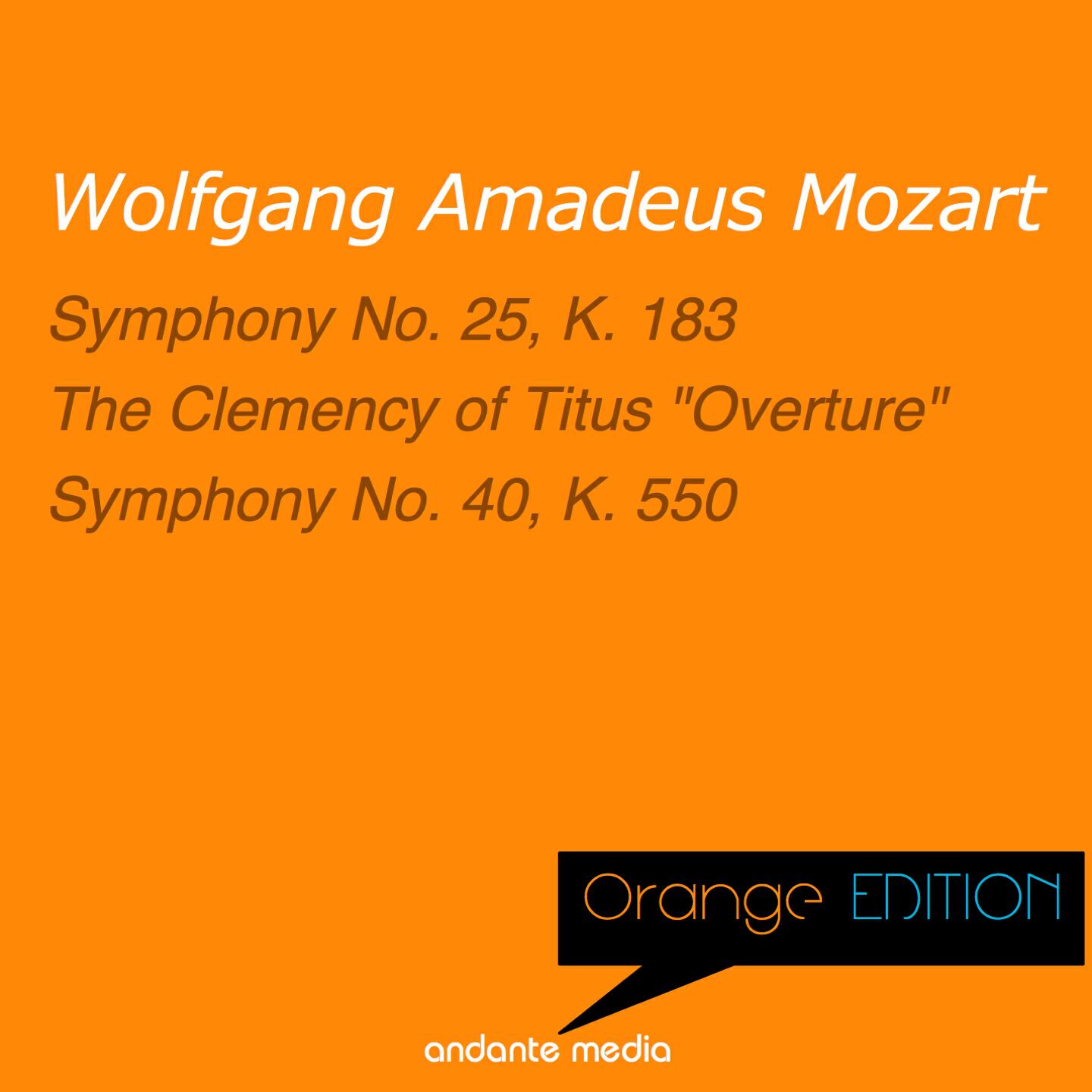 Релиз Orange Edition - Mozart: Symphony No. 25, K. 183 & Symphony No. 40, K. 550