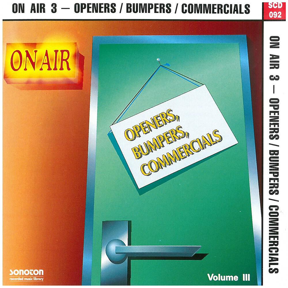 Релиз On Air, Vol. 3: Openers, Bumpers, Commercials