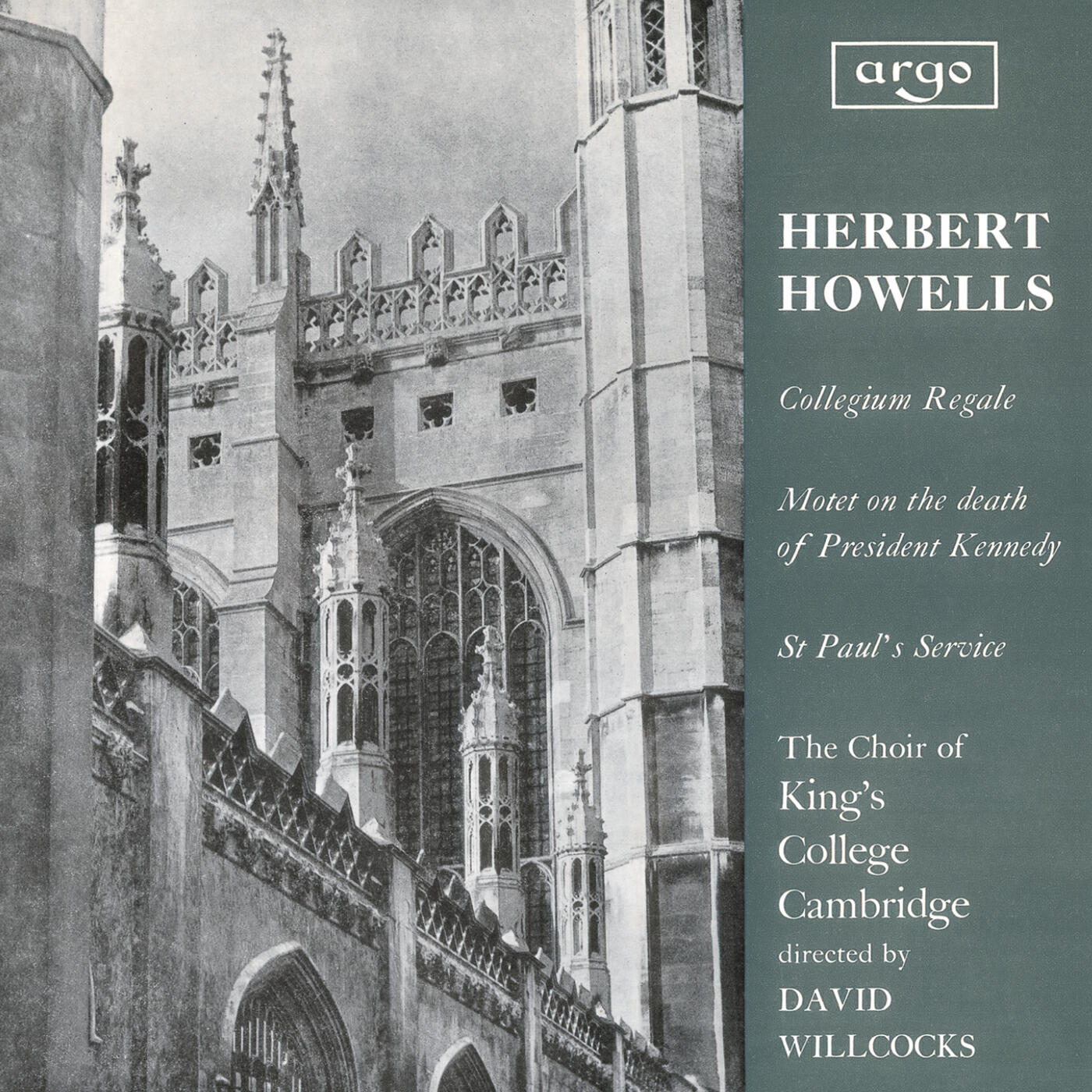 Релиз Howells: Te Deum and Jubilate (Collegium Regale); Vaughan Williams: Three Shakespeare Songs