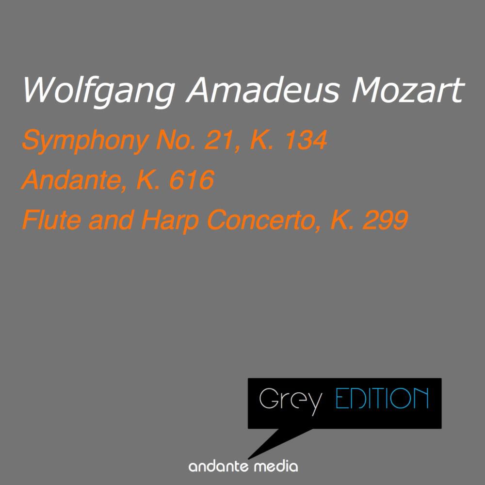 Релиз Grey Edition - Mozart: Symphony No. 21, K. 134 & Flute and Harp Concerto, K. 299