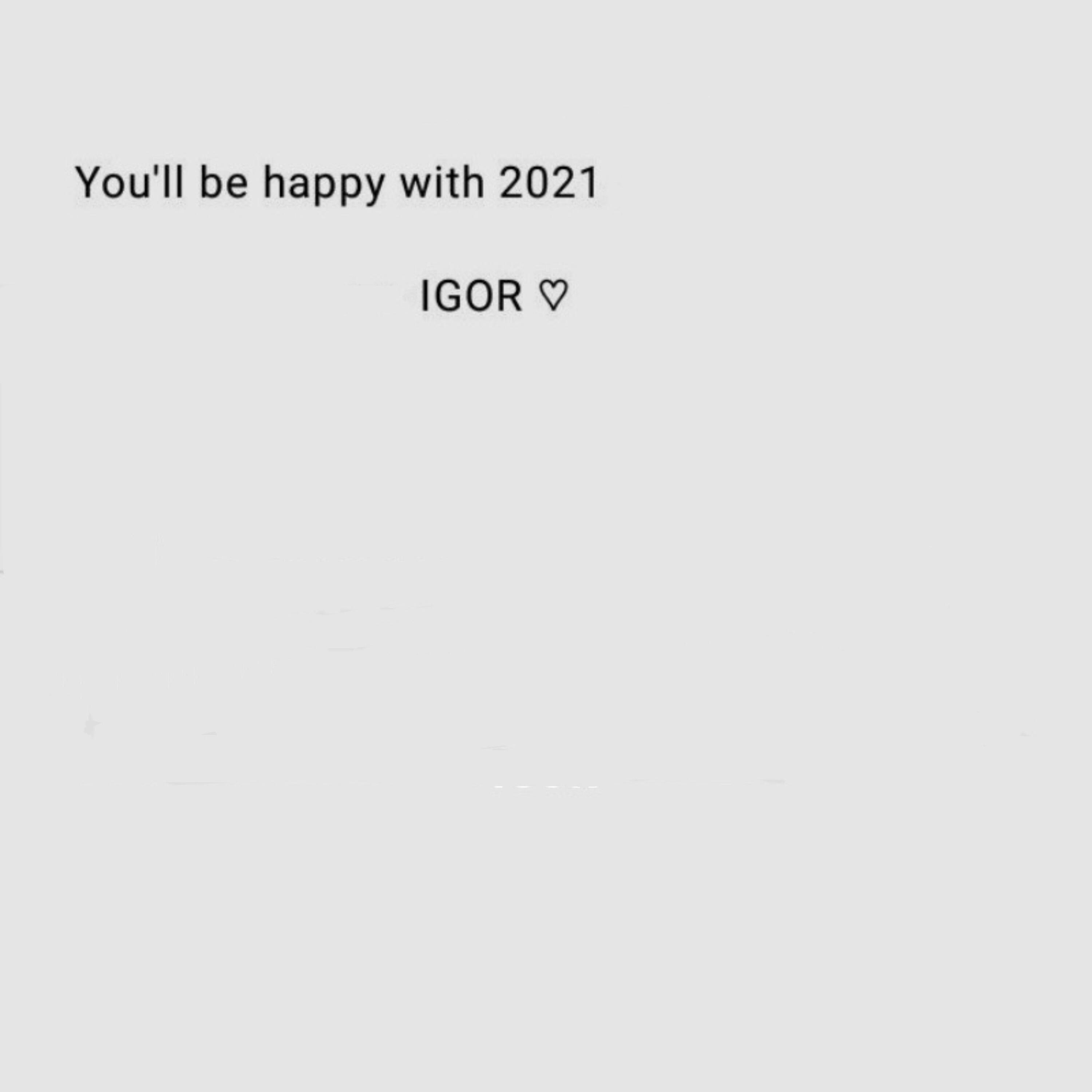 Релиз Youll Be Happy With 2021
