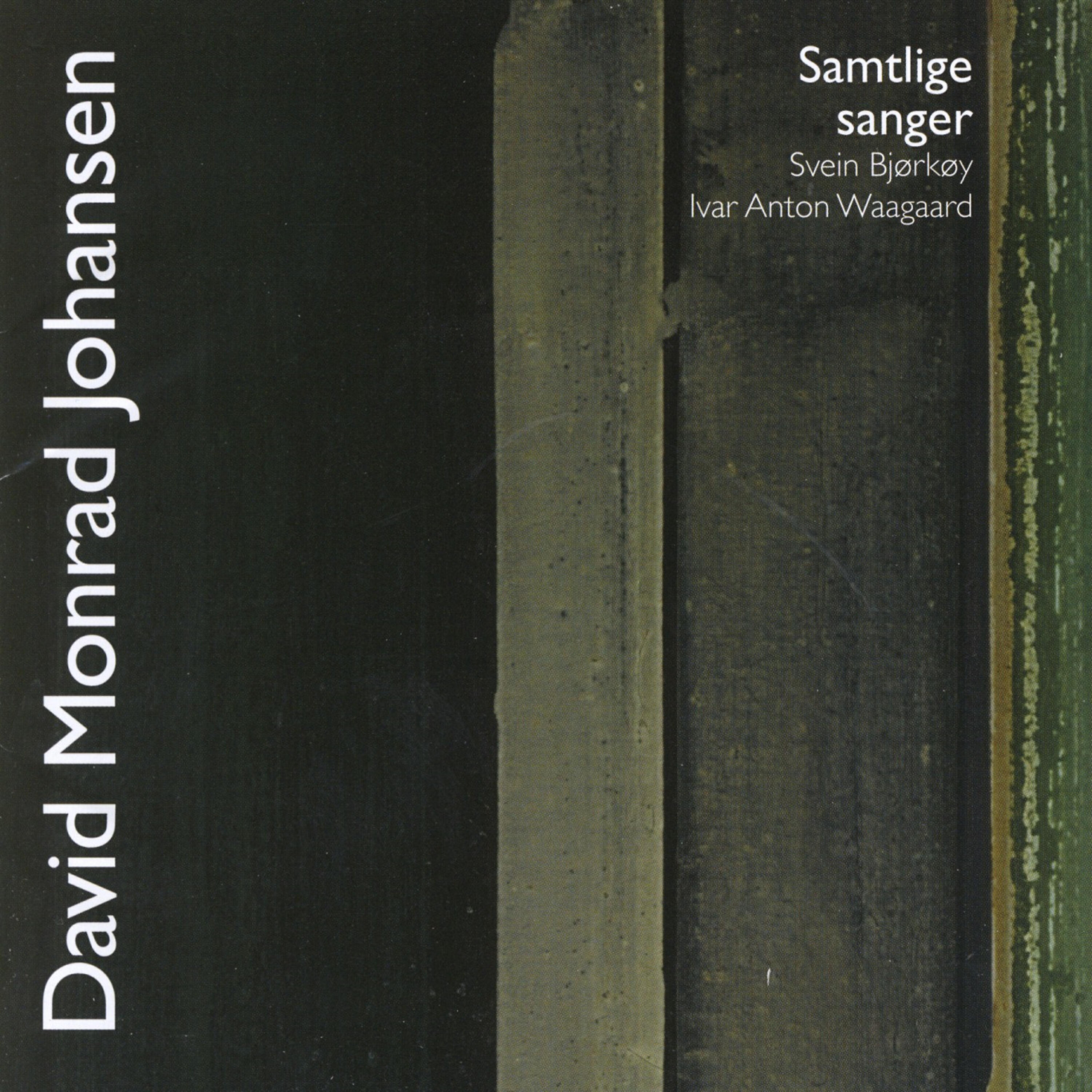 Релиз David Monrad Johansen: Samtlige Sanger