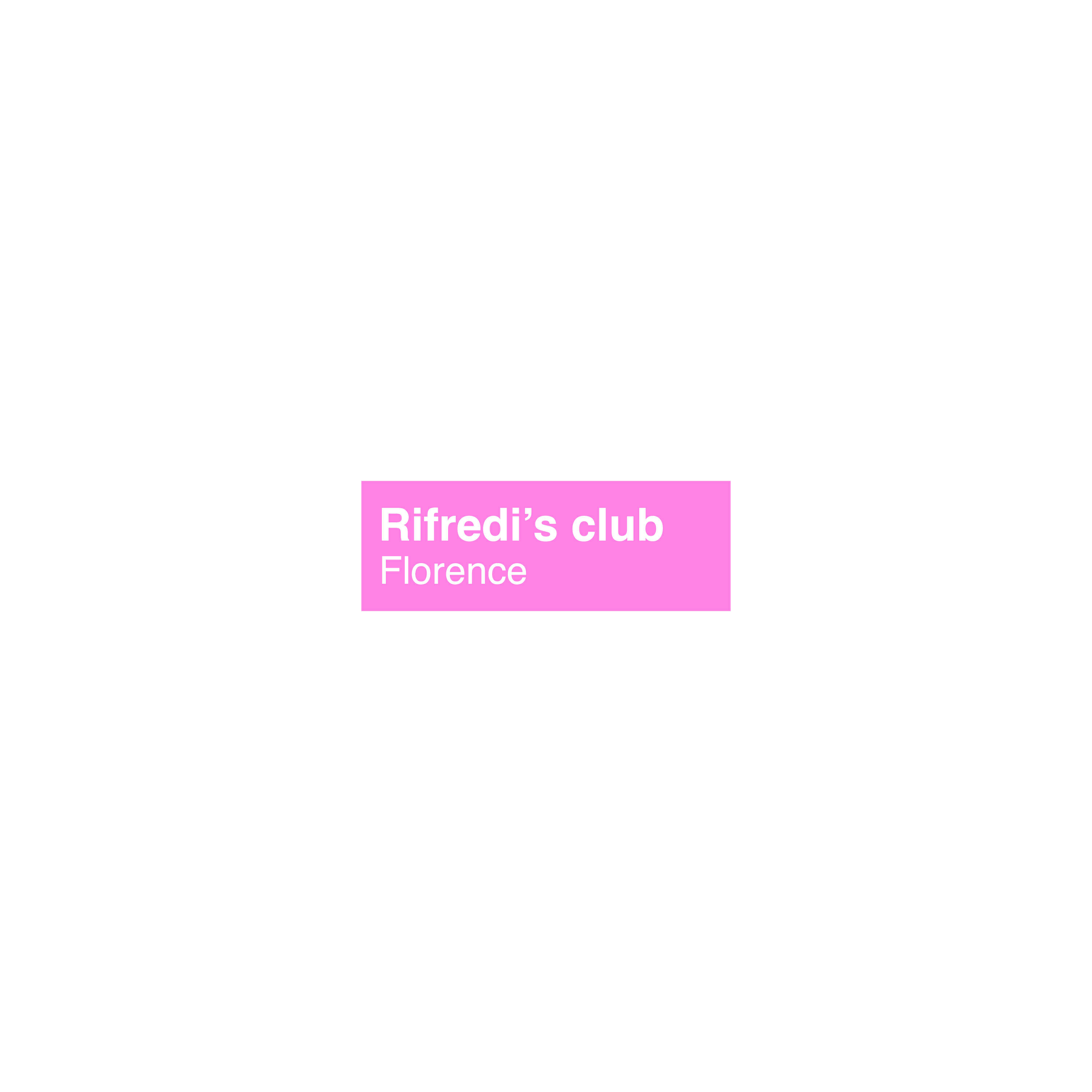 Релиз RIFREDI'S CLUB FLORENCE